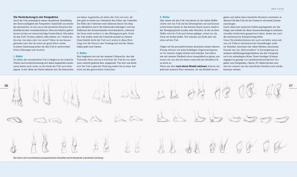 Beispielinhalt (Bild) Mein Atelier Zeichnen Hände & Füße