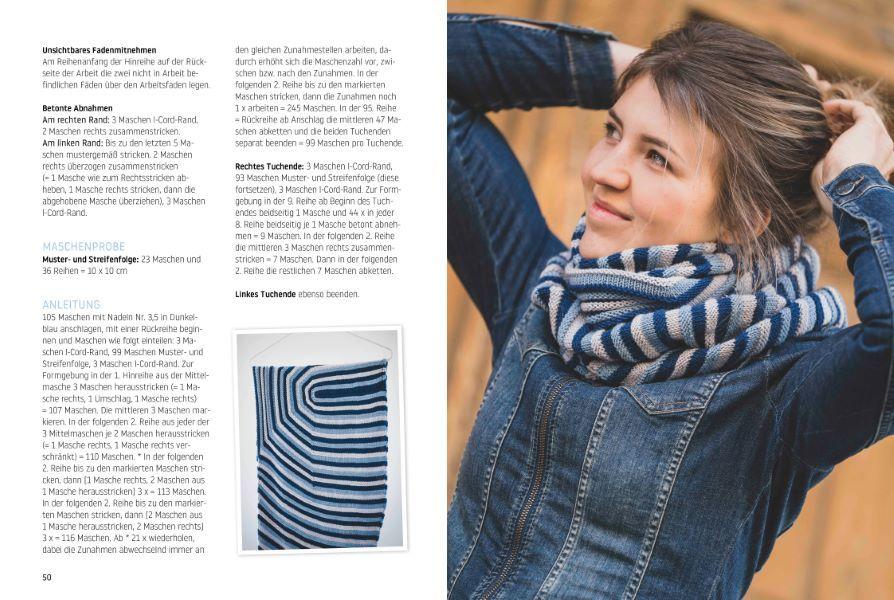 Beispielinhalt (Bild) Zauberhafte Tücher stricken