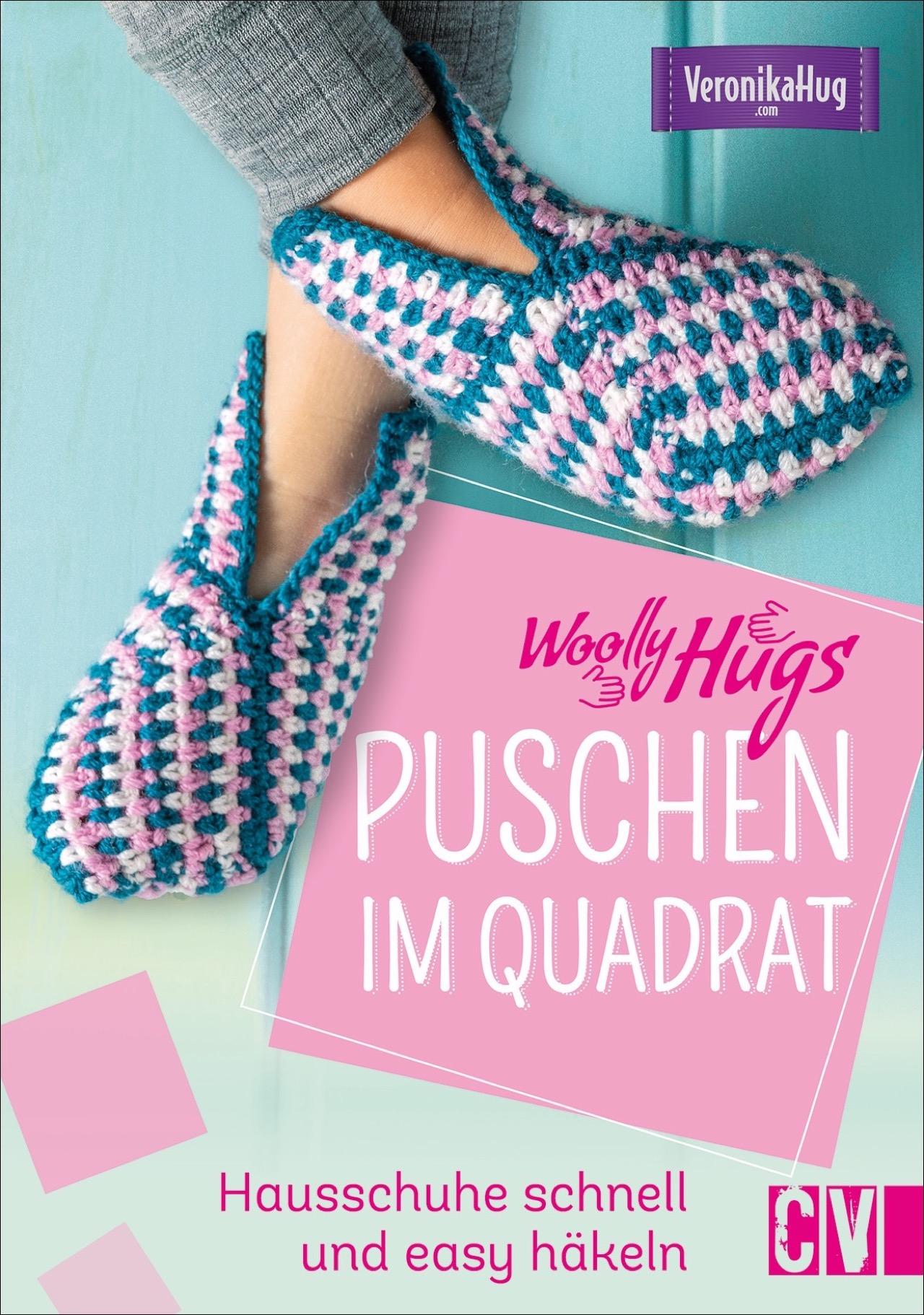 Vorderes Coverbild Woolly Hugs Puschen im Quadrat