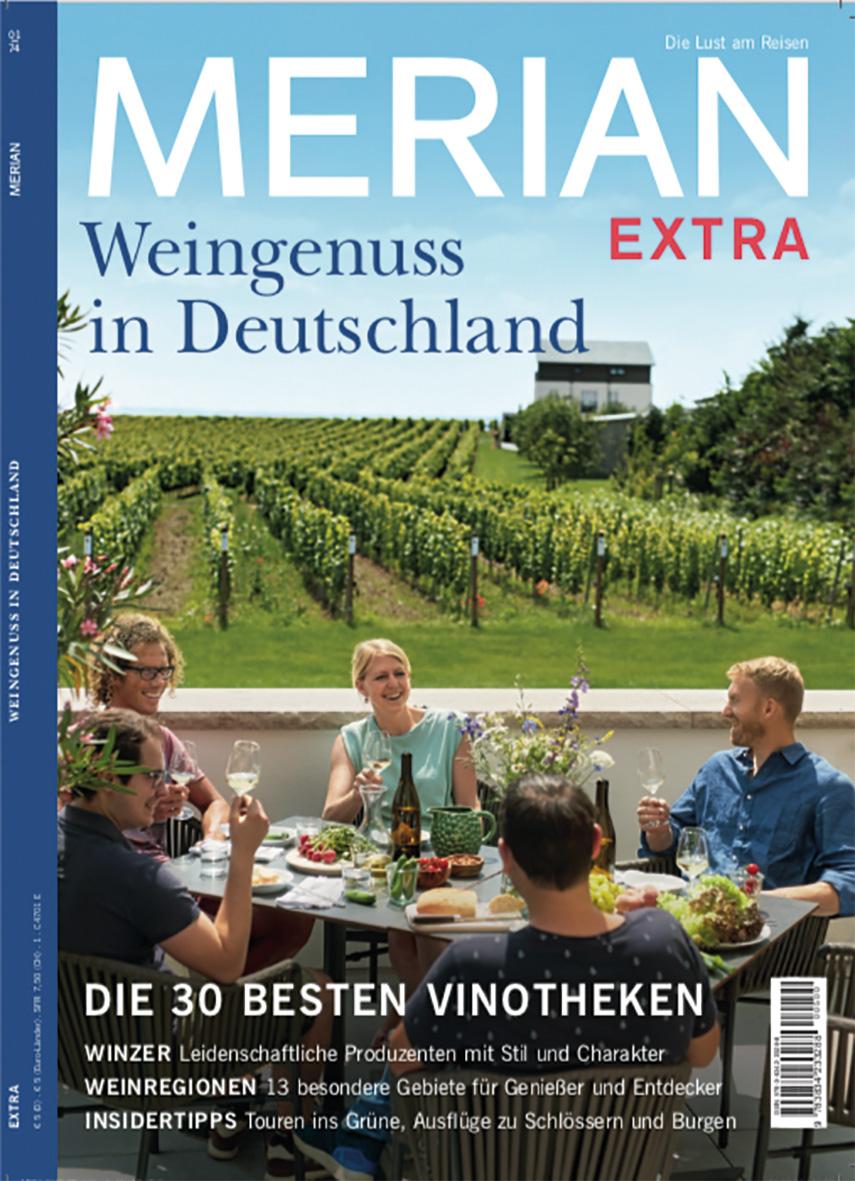 Vorderes Coverbild MERIAN Extra Deutschland neu entdecken: Weinreise