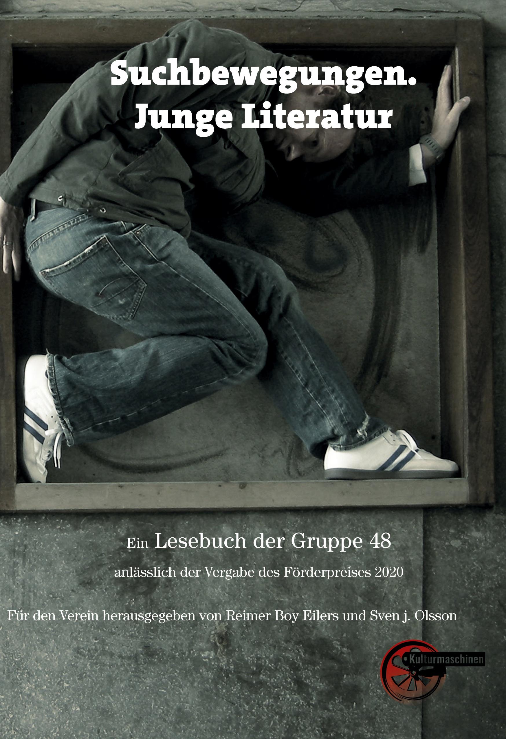 Vorderes Coverbild Suchbewegungen. Junge Literatur