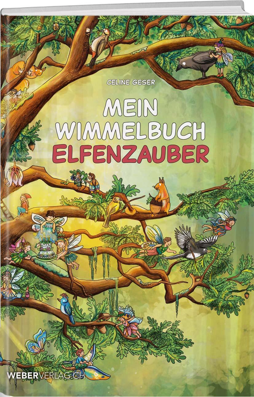 Vorderes Coverbild Mein Wimmelbuch Elfenzauber