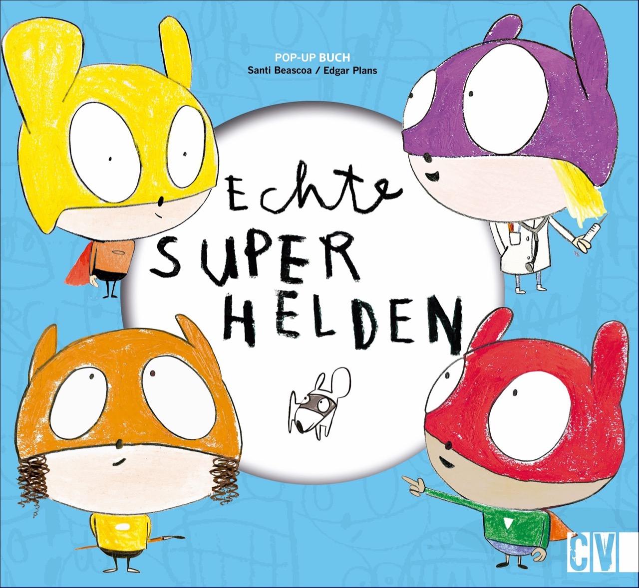 Vorderes Coverbild Echte Superhelden