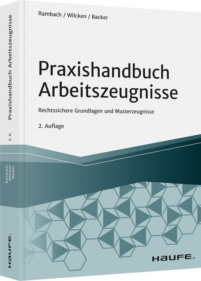 Vorderes Coverbild Praxishandbuch Arbeitszeugnisse
