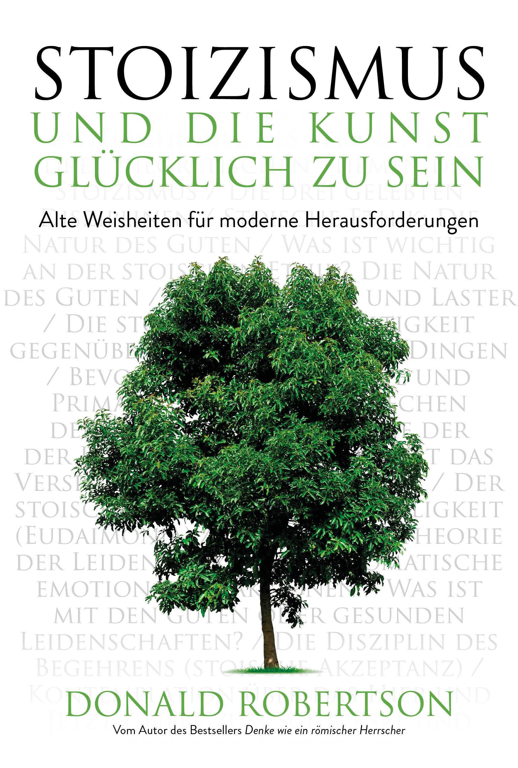 Vorderes Coverbild Stoizismus und die Kunst, glücklich zu sein