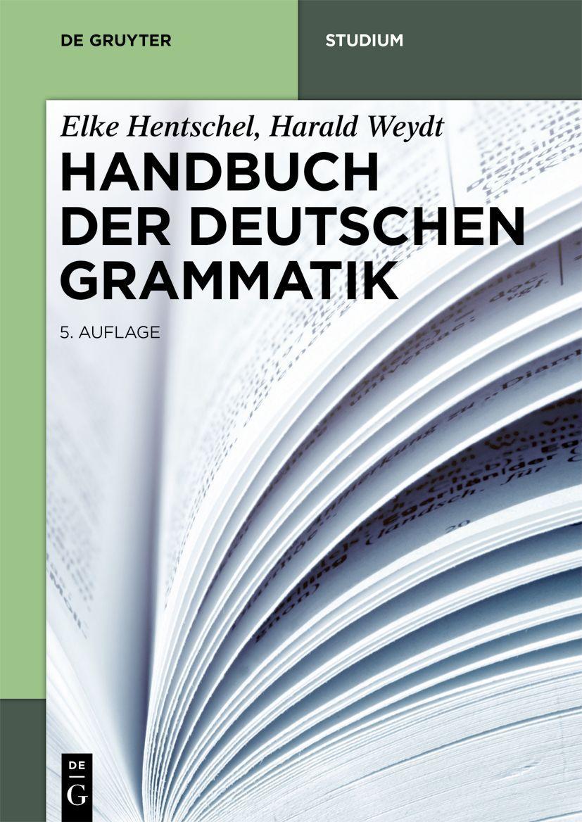 Vorderes Coverbild Handbuch der Deutschen Grammatik