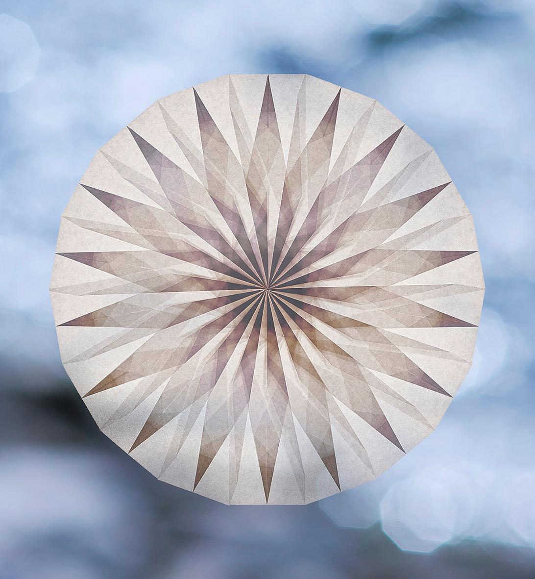 Beispielinhalt (Bild) Magische Fenstersterne aus Seidenpapier