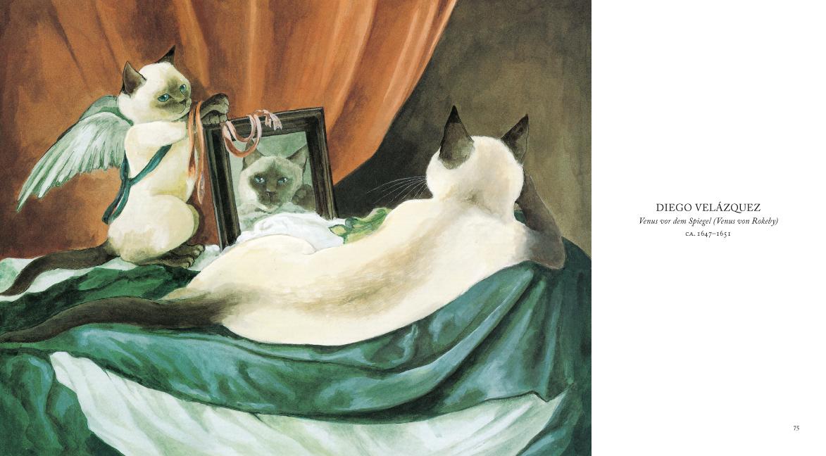 Beispielinhalt (Bild) Mehr Katzenkunst