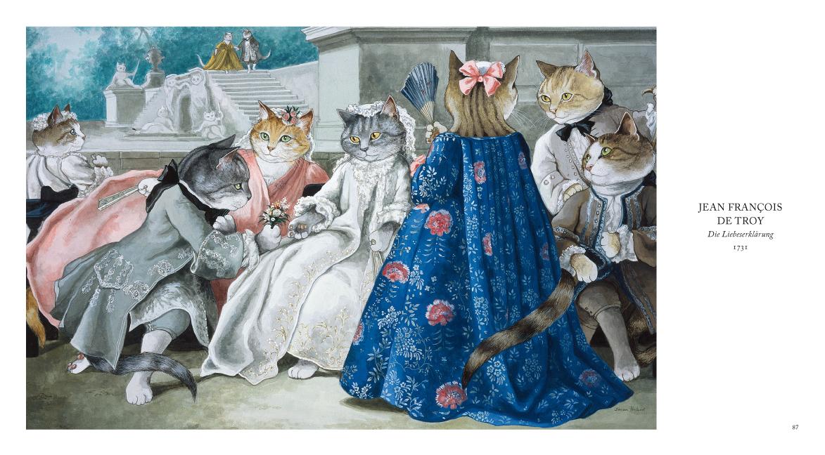 Beispielinhalt (Bild) Mehr Katzenkunst