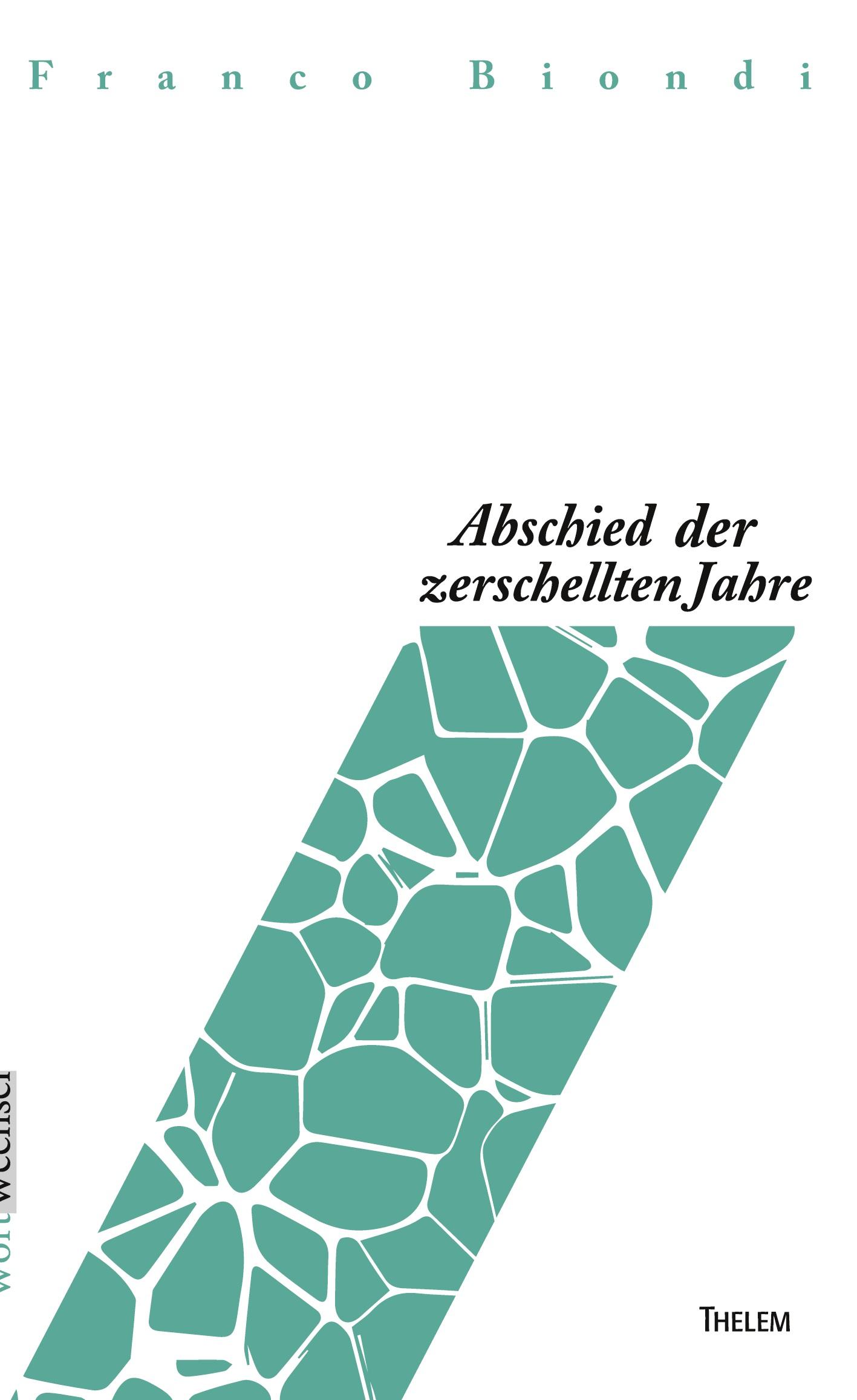 Vorderes Coverbild Abschied der zerschellten Jahre
