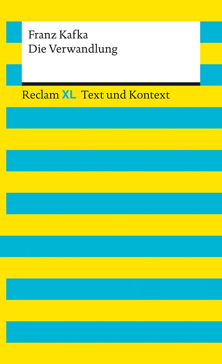 Vorderes Coverbild Die Verwandlung. Textausgabe mit Kommentar und Materialien