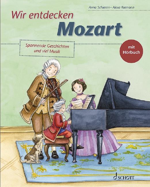Vorderes Coverbild Wir entdecken Mozart
