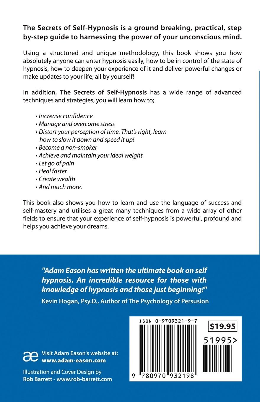 Rückseitencover The Secrets of Self-Hypnosis: Harnessing the Power of Your Unconscious Mind