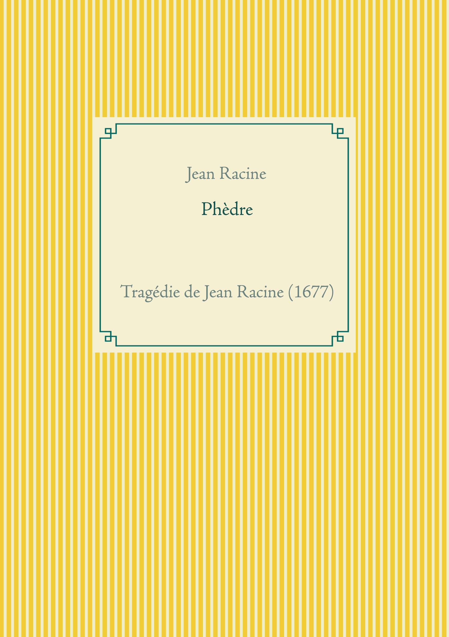 Vorderes Coverbild Phèdre