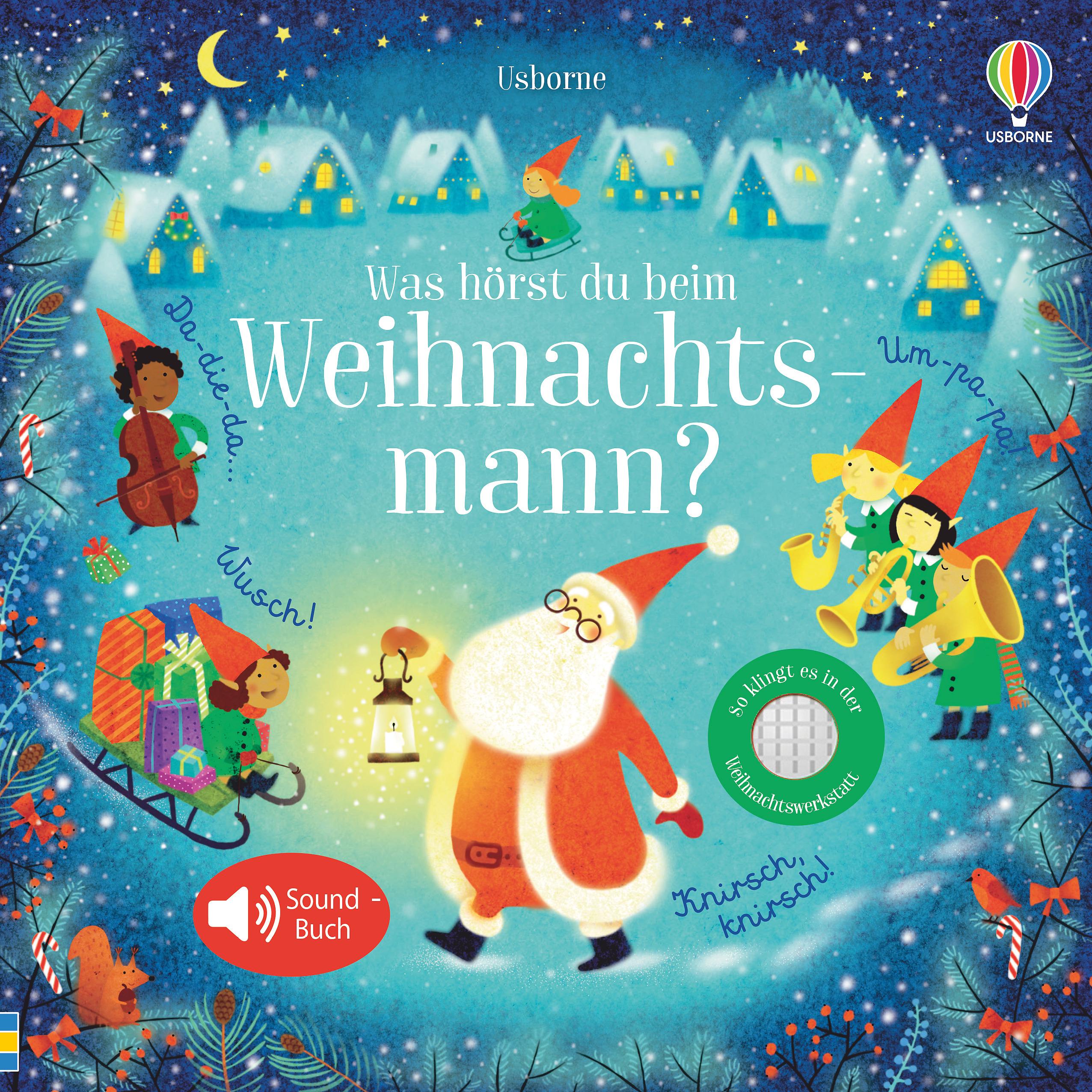 Vorderes Coverbild Was hörst du beim Weihnachtsmann?