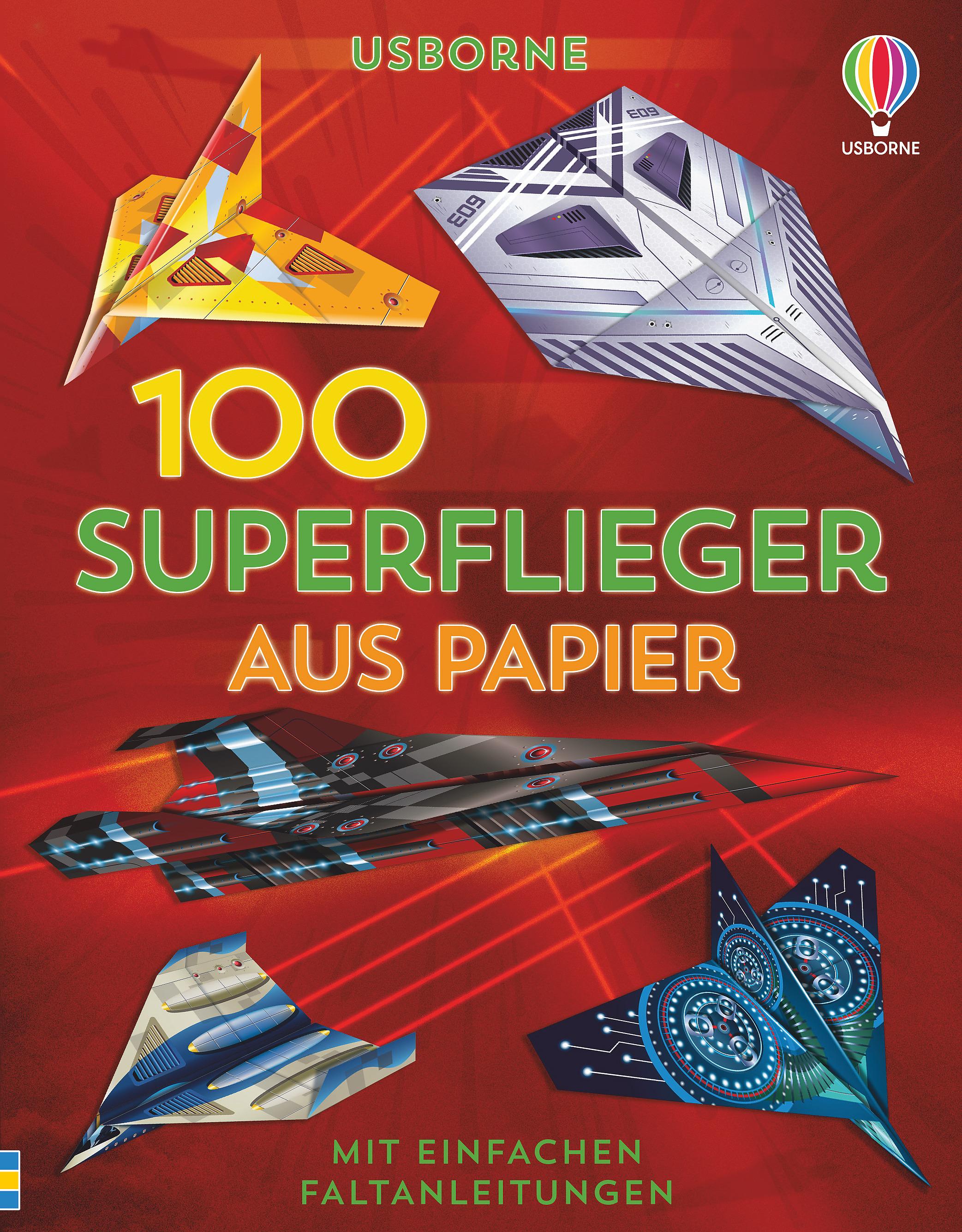 Vorderes Coverbild 100 Superflieger aus Papier