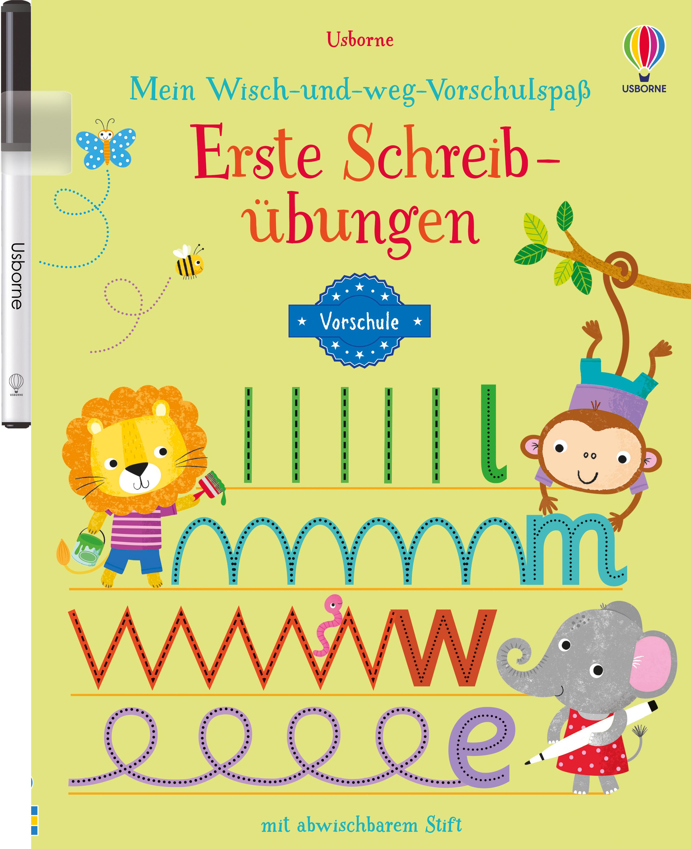 Vorderes Coverbild Mein Wisch-und-weg-Vorschulspaß: Erste Schreibübungen
