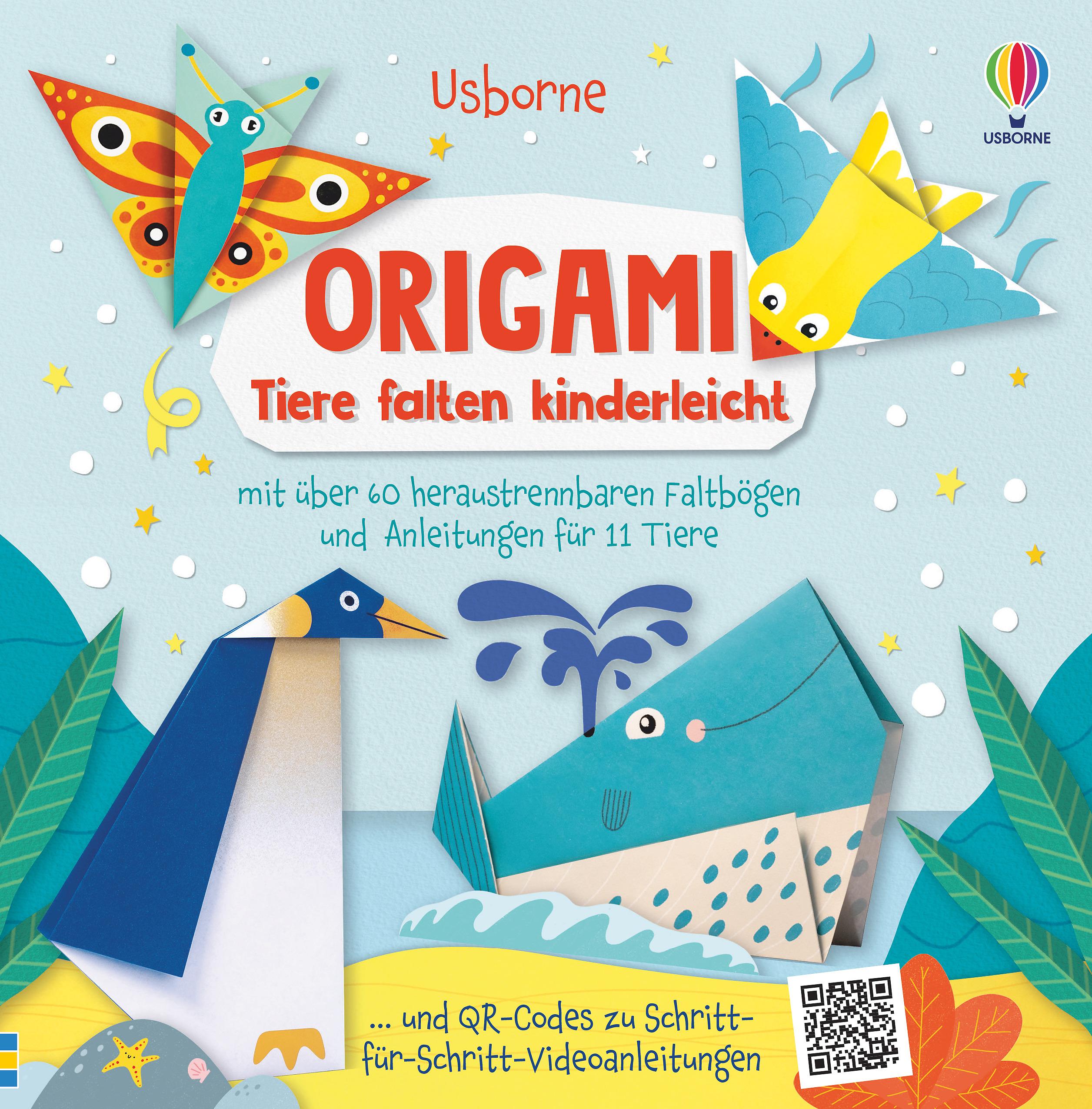 Vorderes Coverbild Origami - Tiere falten kinderleicht