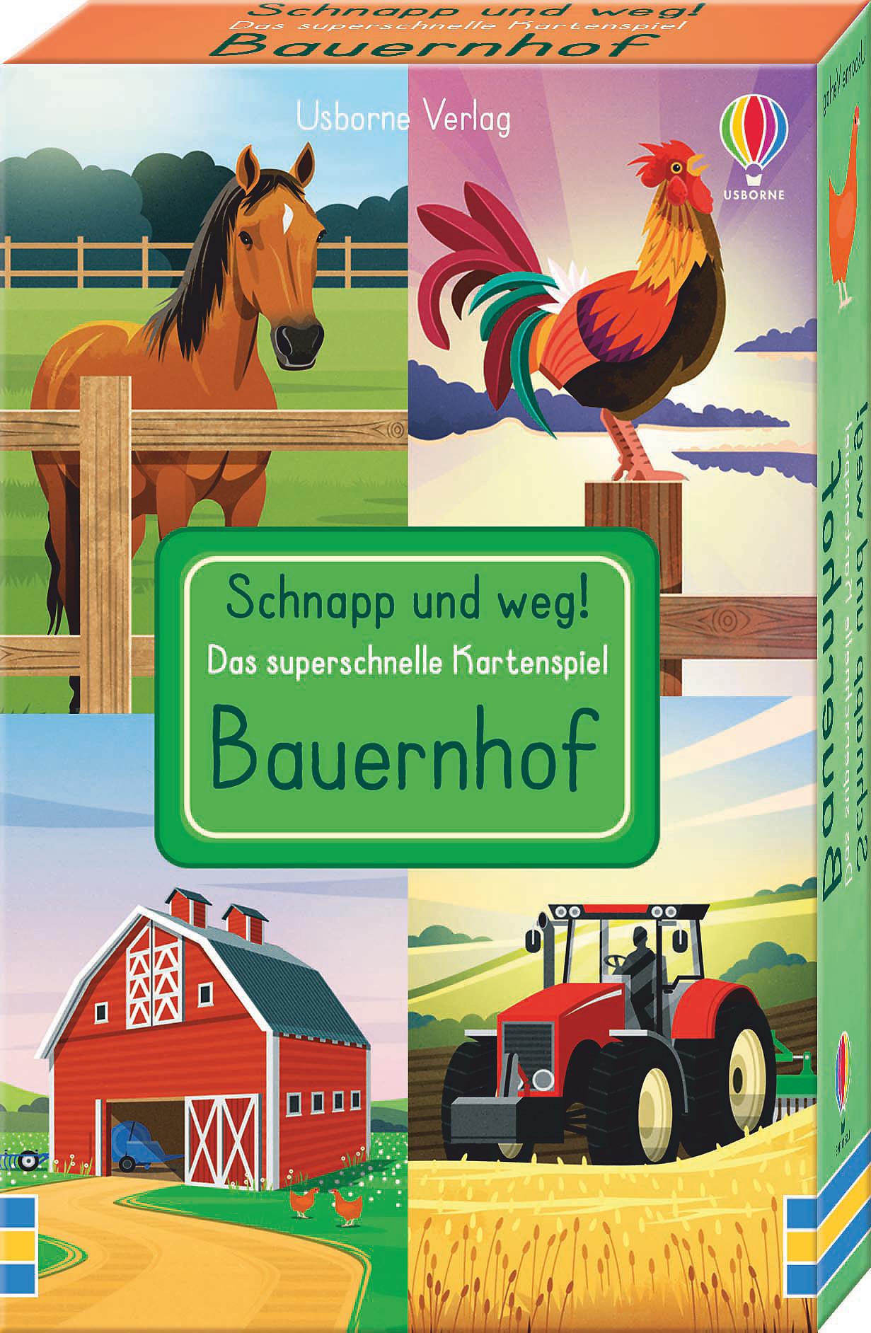 Vorderes Coverbild Schnapp und weg! Das superschnelle Kartenspiel: Bauernhof
