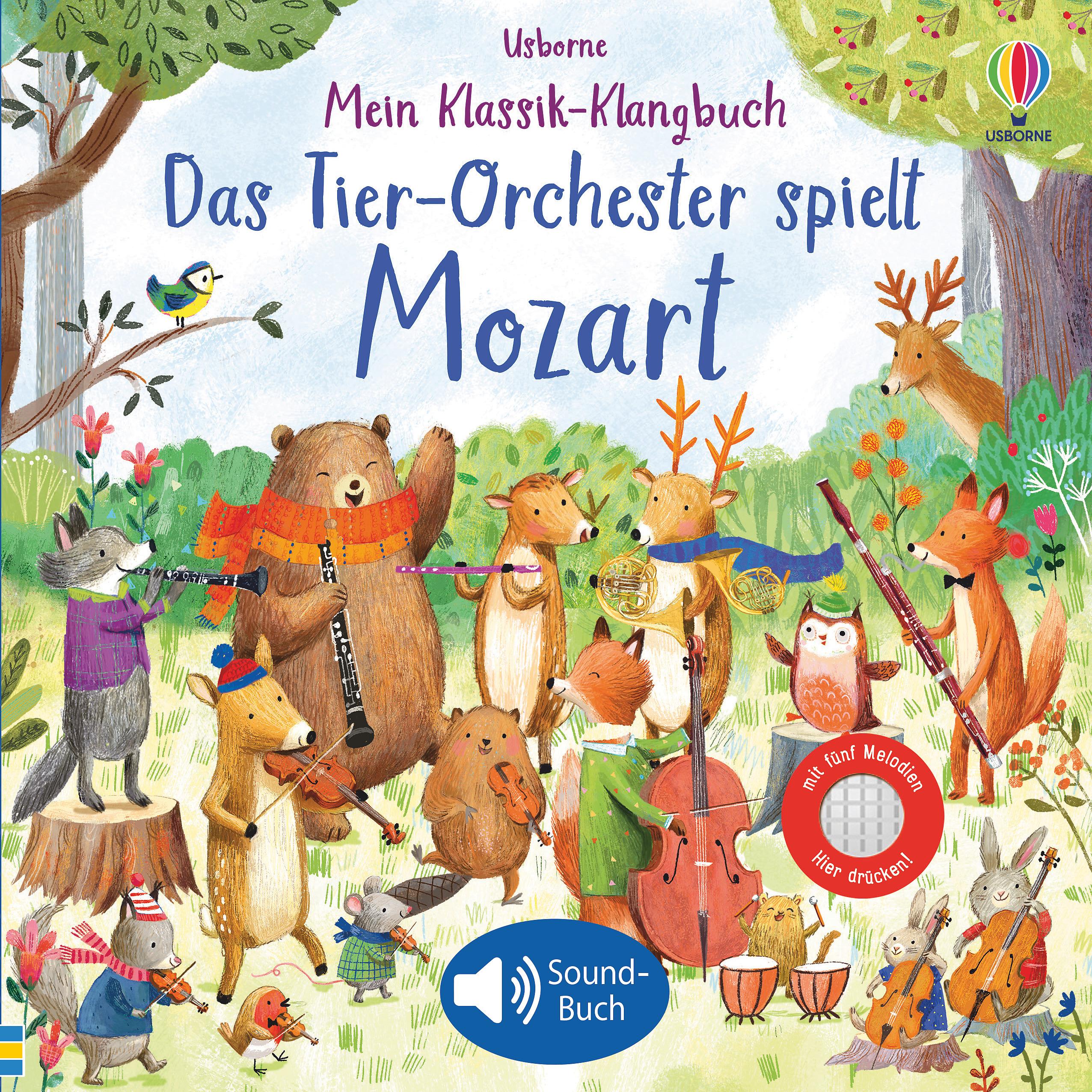 Vorderes Coverbild Mein Klassik-Klangbuch: Das Tier-Orchester spielt Mozart
