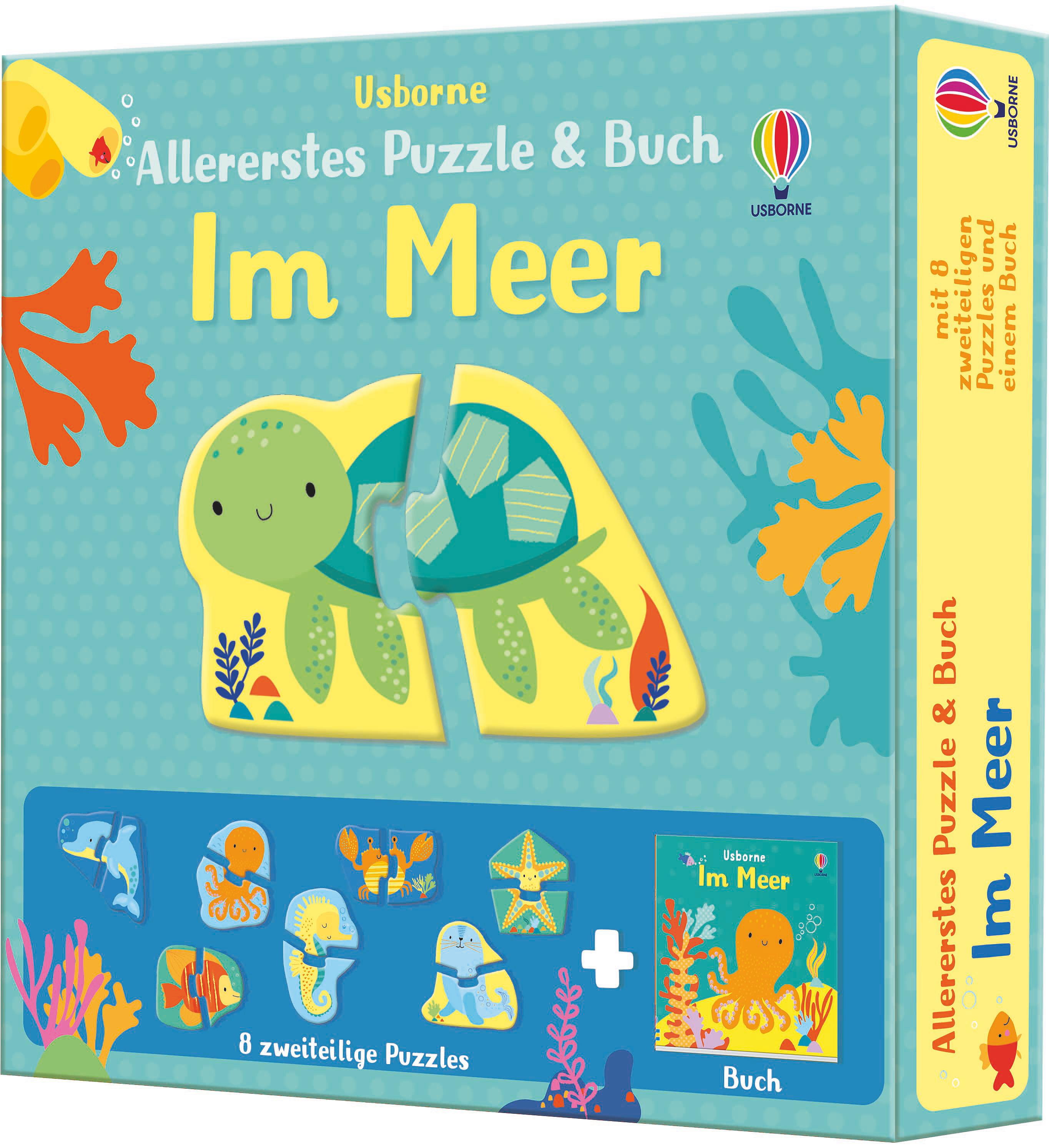 Vorderes Coverbild Allererstes Puzzle & Buch: Im Meer