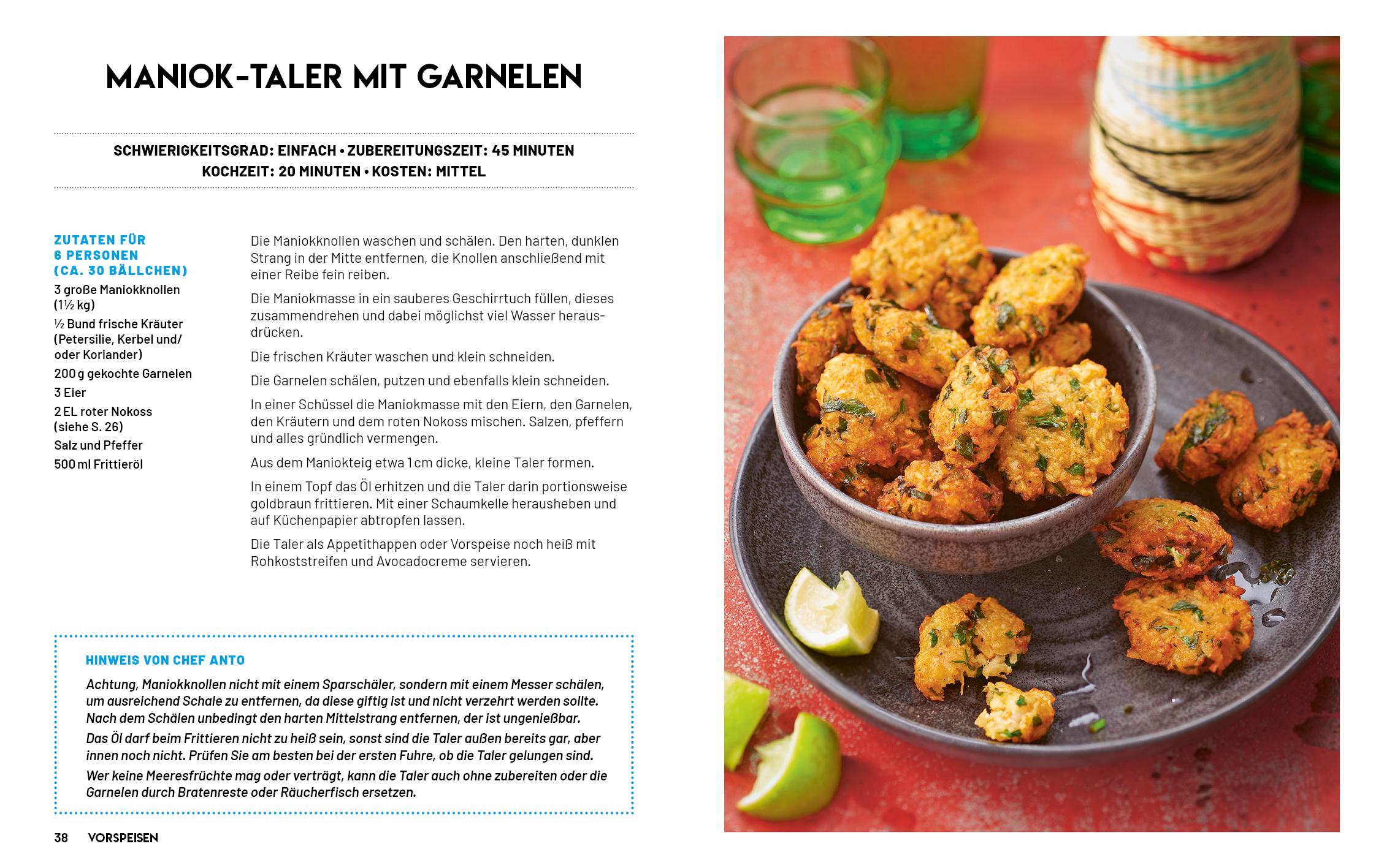 Beispielinhalt (Bild) Afrika - Das Kochbuch