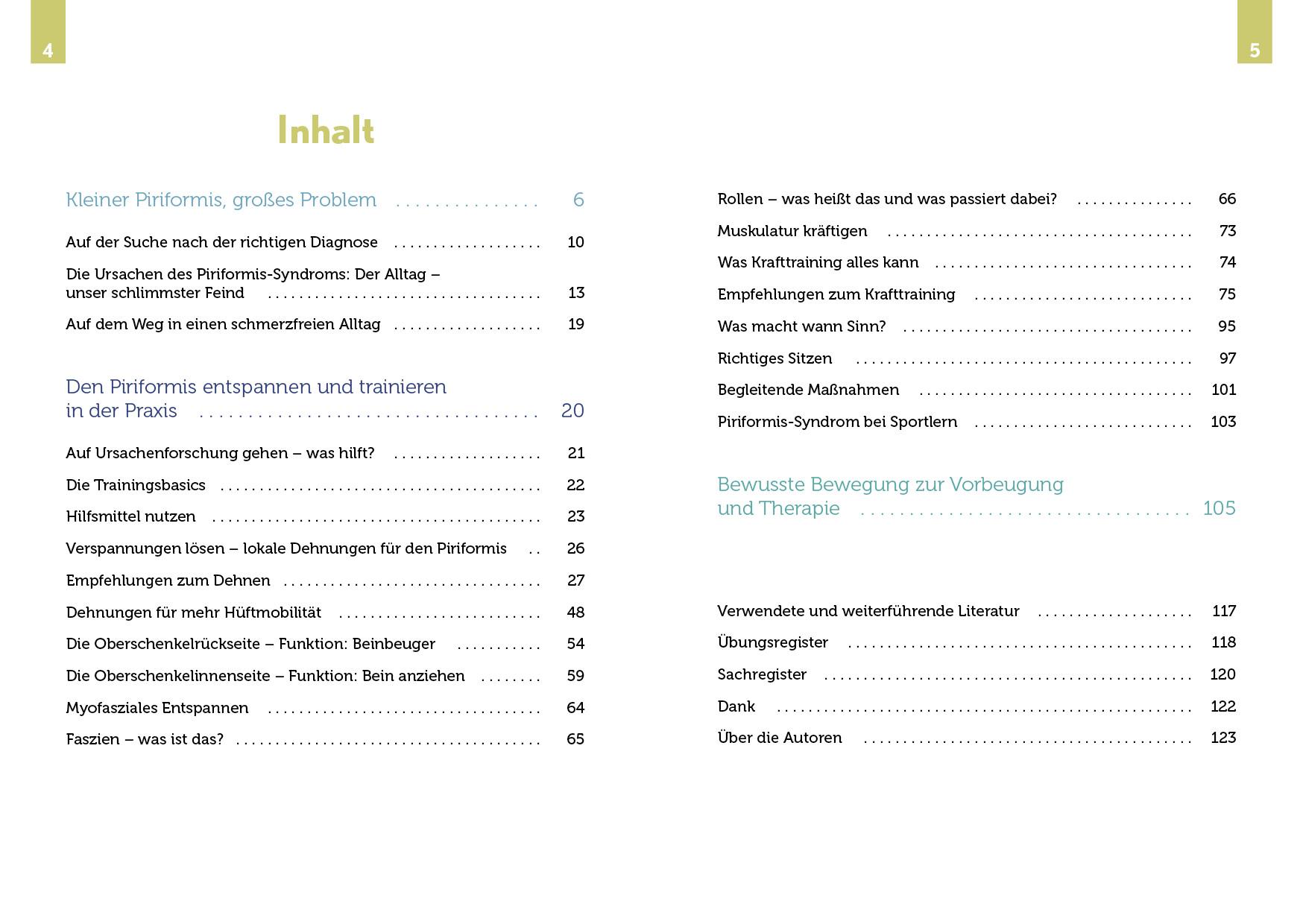 Beispielinhalt (Bild) Ischiasbeschwerden und das Piriformis-Syndrom