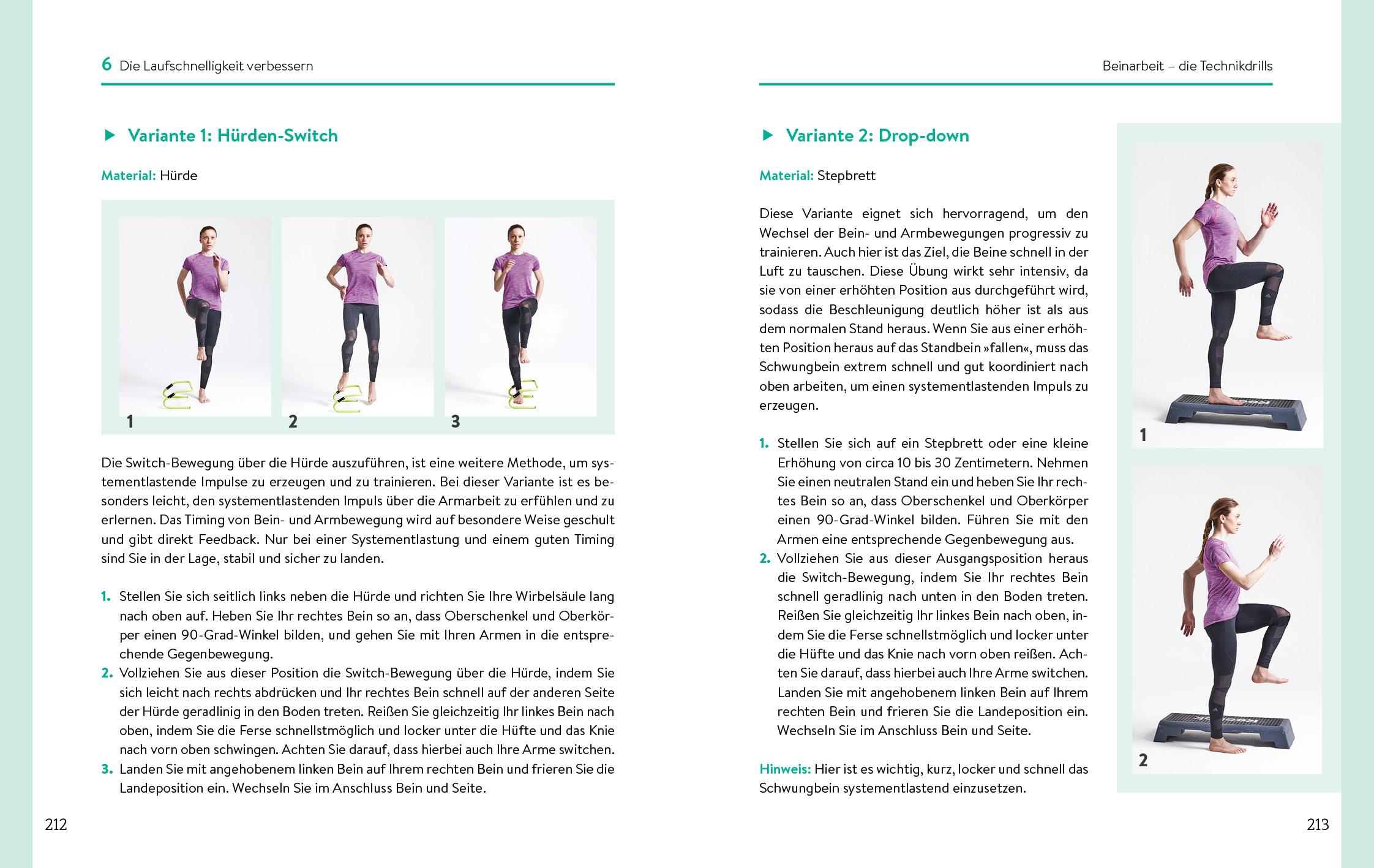 Beispielinhalt (Bild) Schnelligkeit beginnt im Gehirn