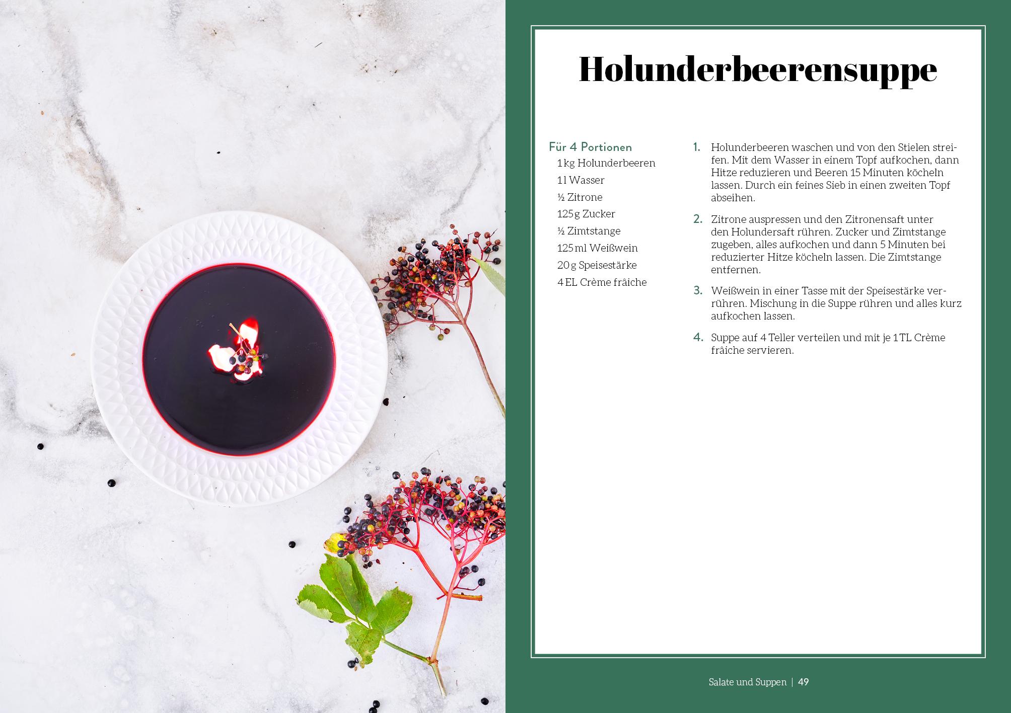 Beispielinhalt (Bild) Waldküche: Kochen mit den Schätzen der Natur
