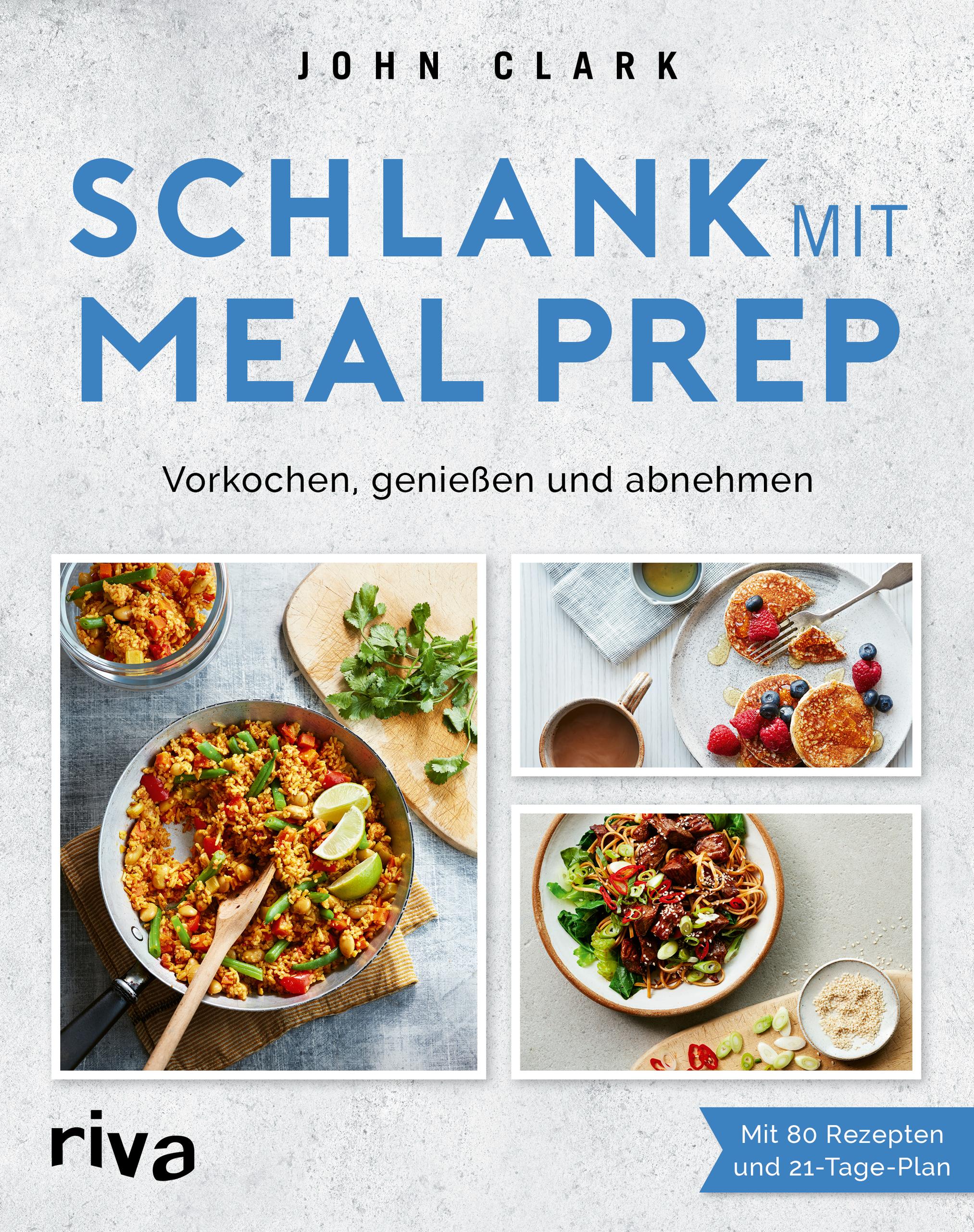 Vorderes Coverbild Schlank mit Meal Prep