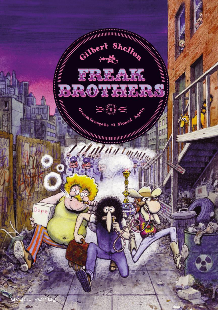 Vorderes Coverbild Freak Brothers