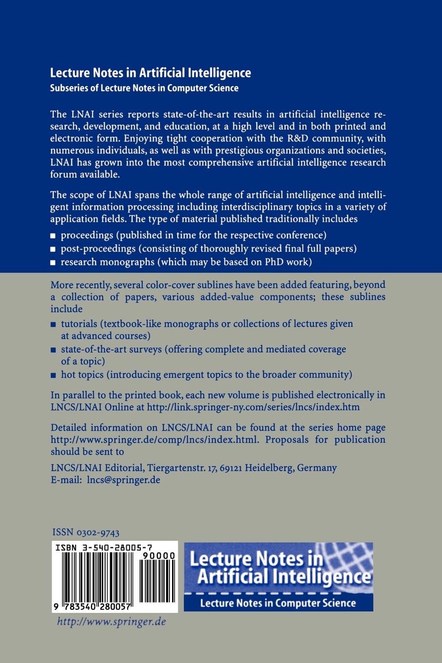 Rückseitencover Automated Deduction - CADE-20