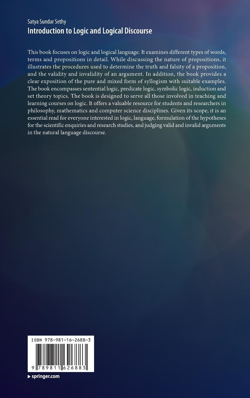 Rückseitencover Introduction to Logic and Logical Discourse