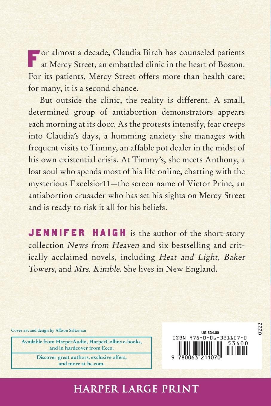 Rückseitencover Mercy Street LP