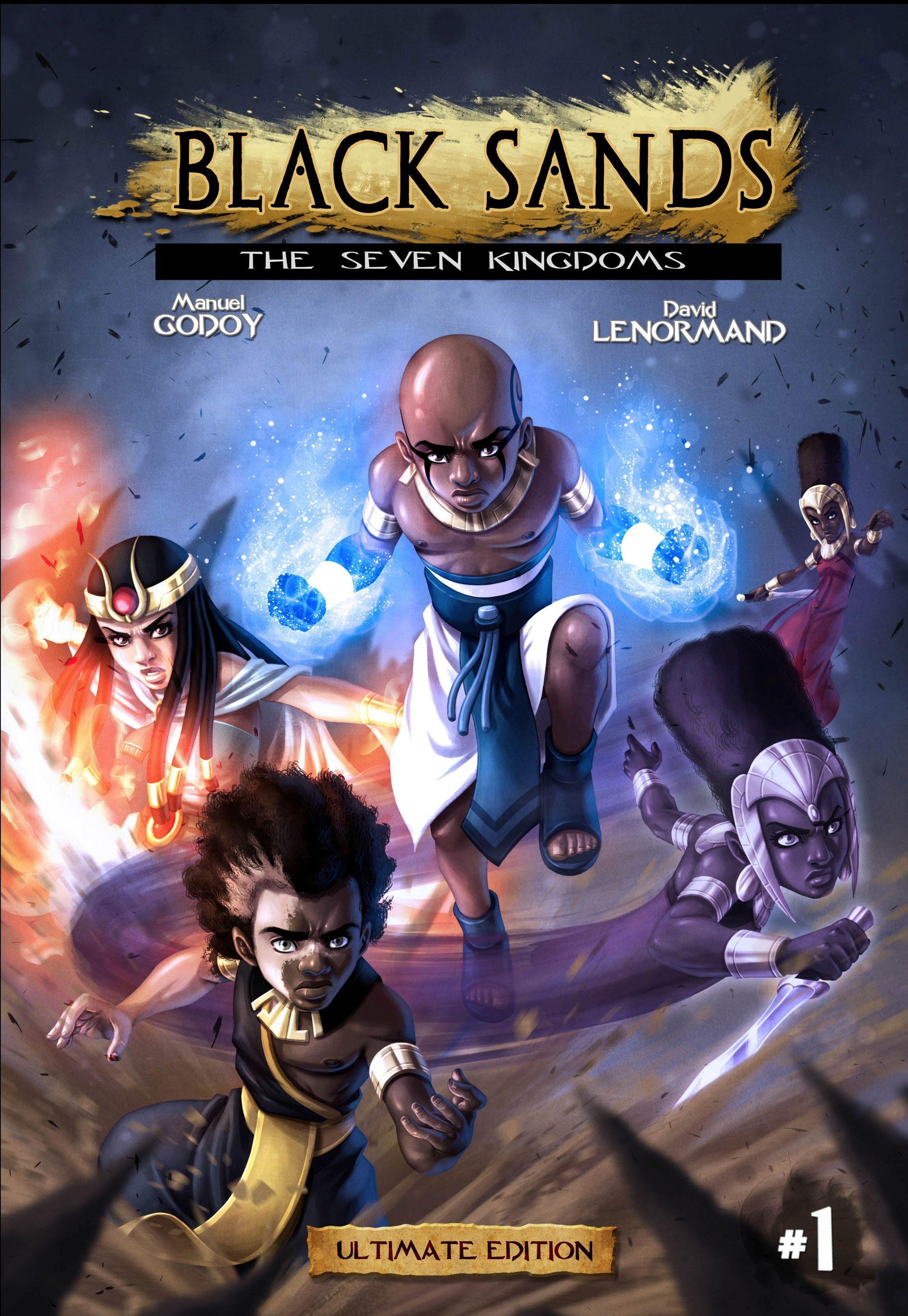 Vorderes Coverbild Black Sands, the Seven Kingdoms, Volume 1