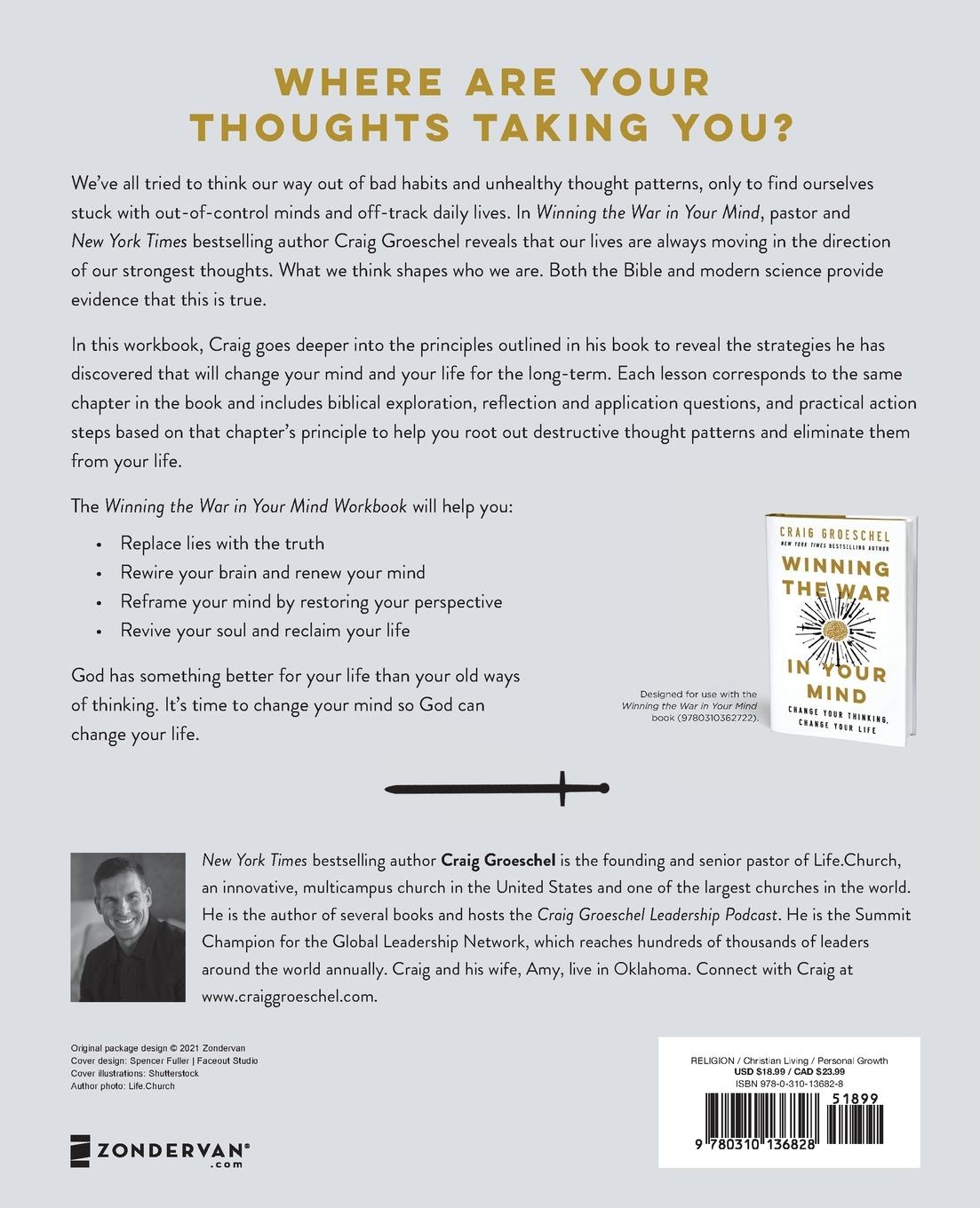 Rückseitencover Winning the War in Your Mind Workbook | Softcover