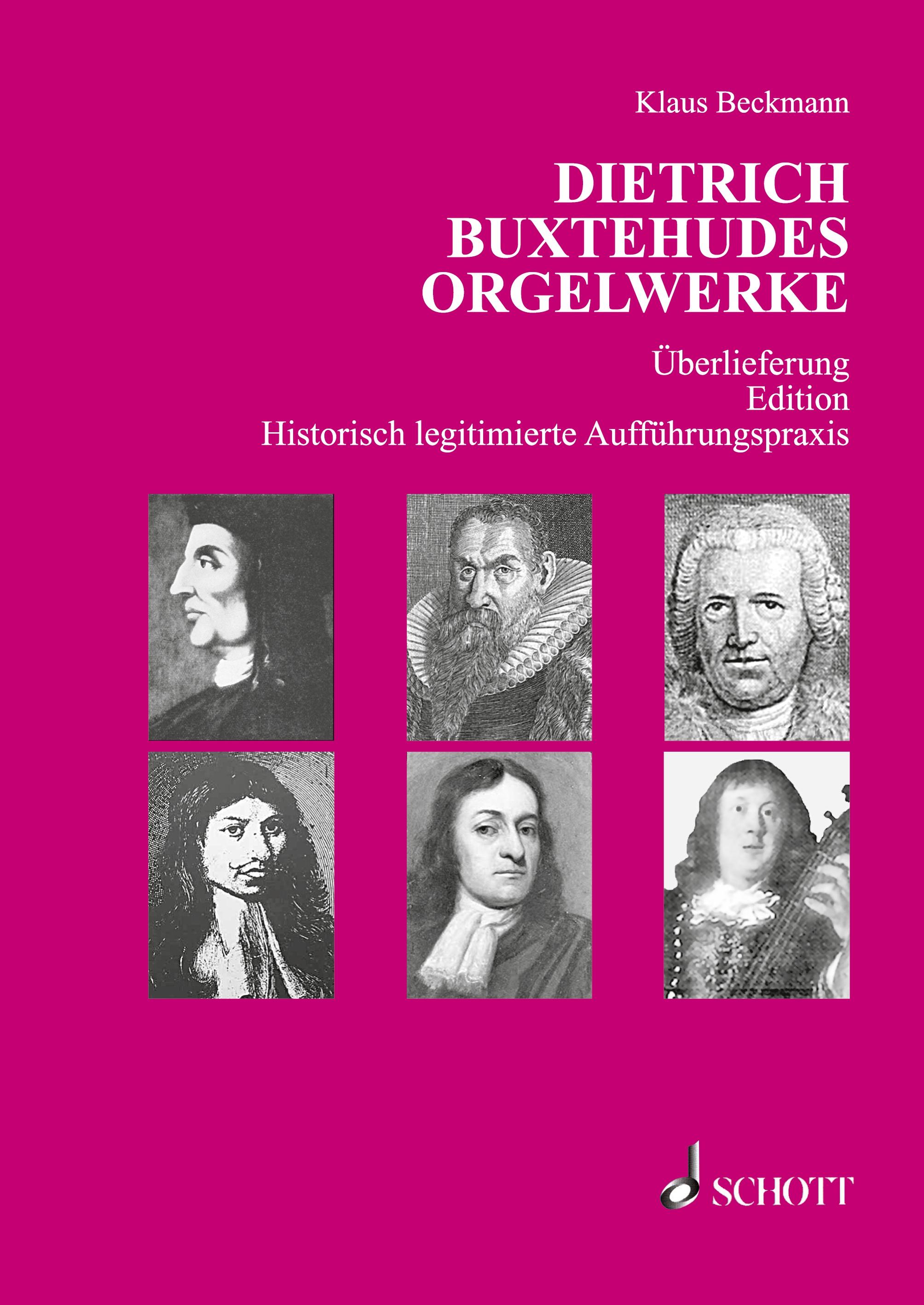 Vorderes Coverbild Dietrich Buxtehudes Orgelwerke