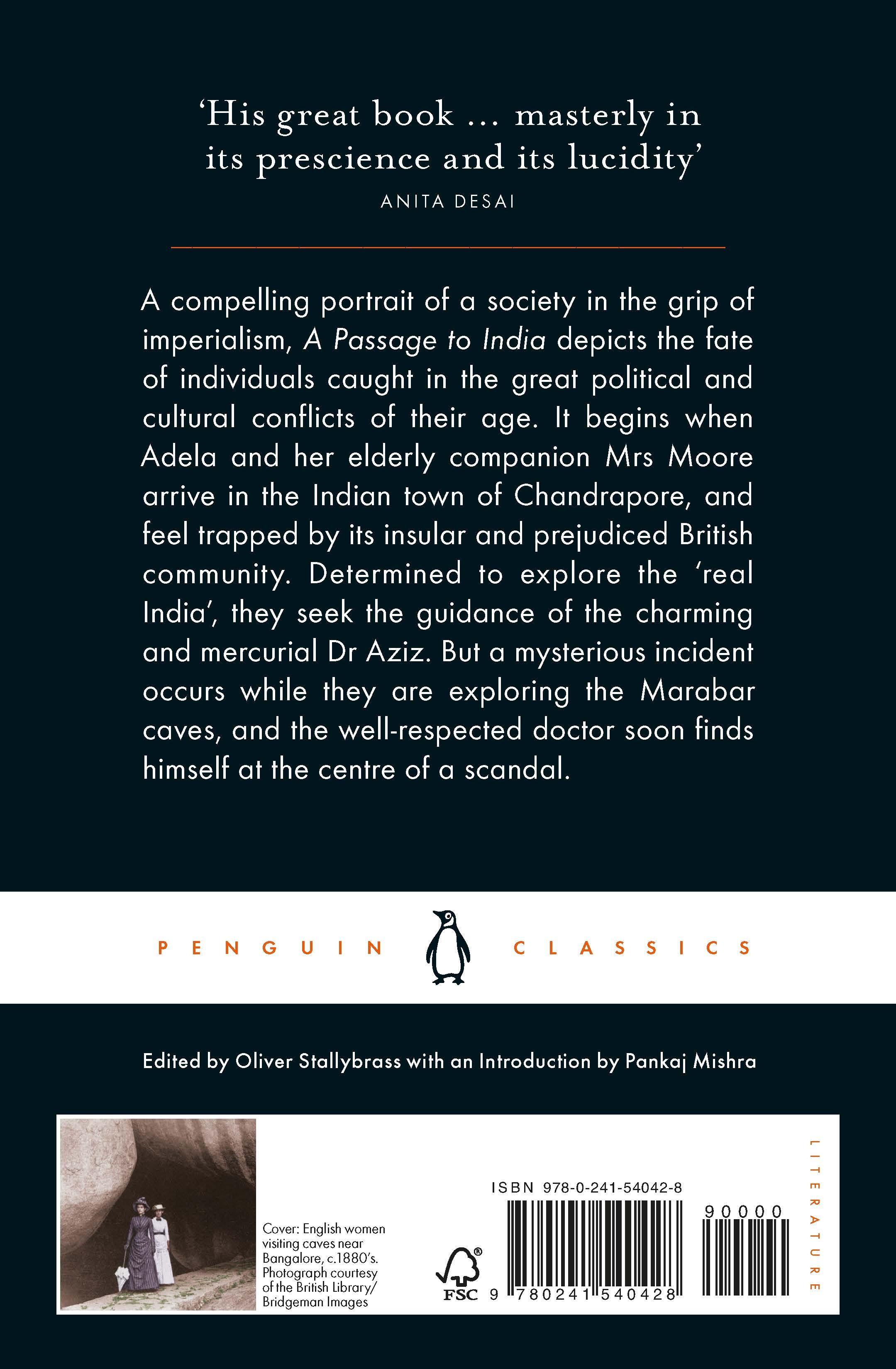 Rückseitencover A Passage to India