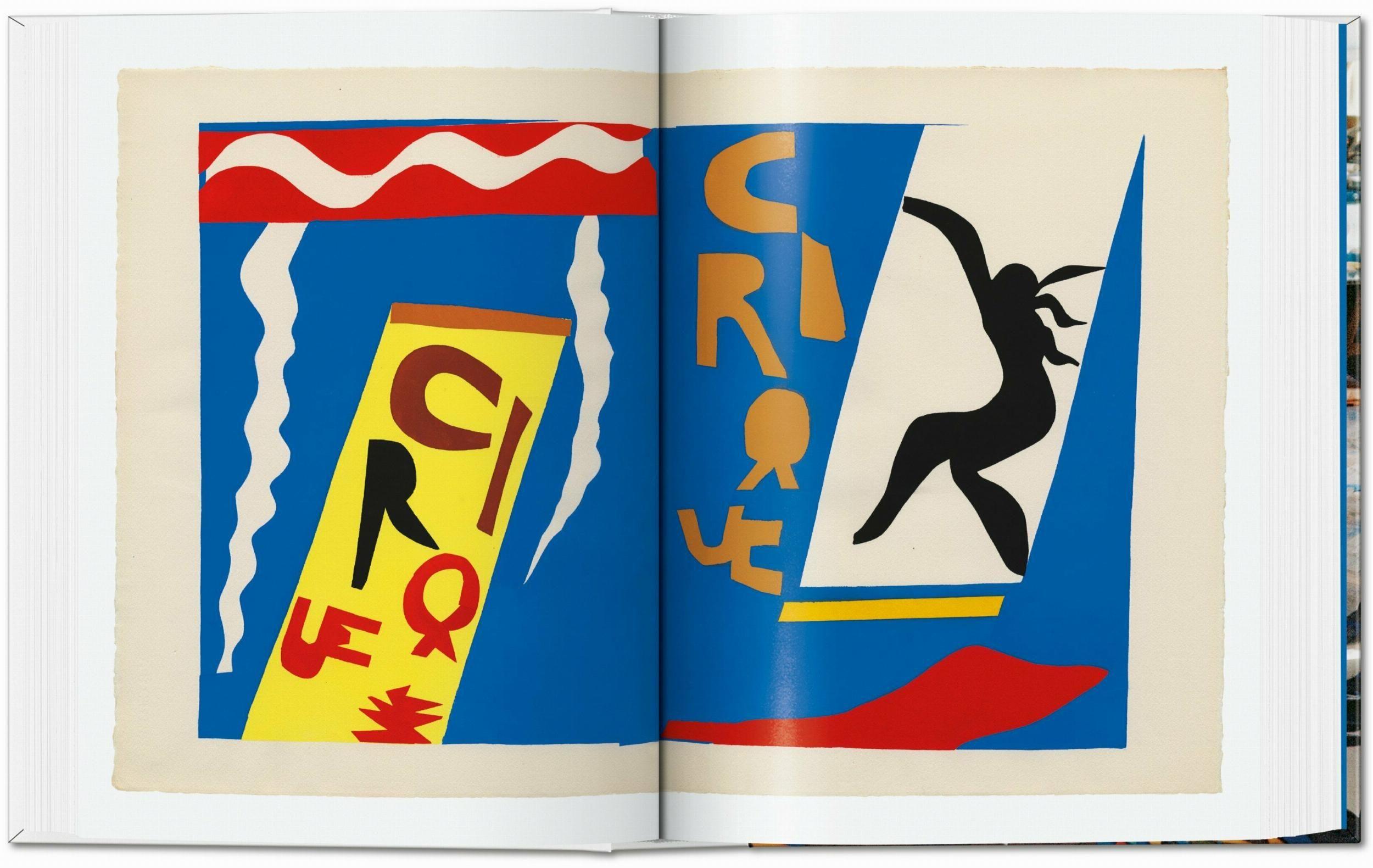 Beispielinhalt (Bild) Henri Matisse. Cut-Outs. Zeichnen mit der Schere. 40th Ed.