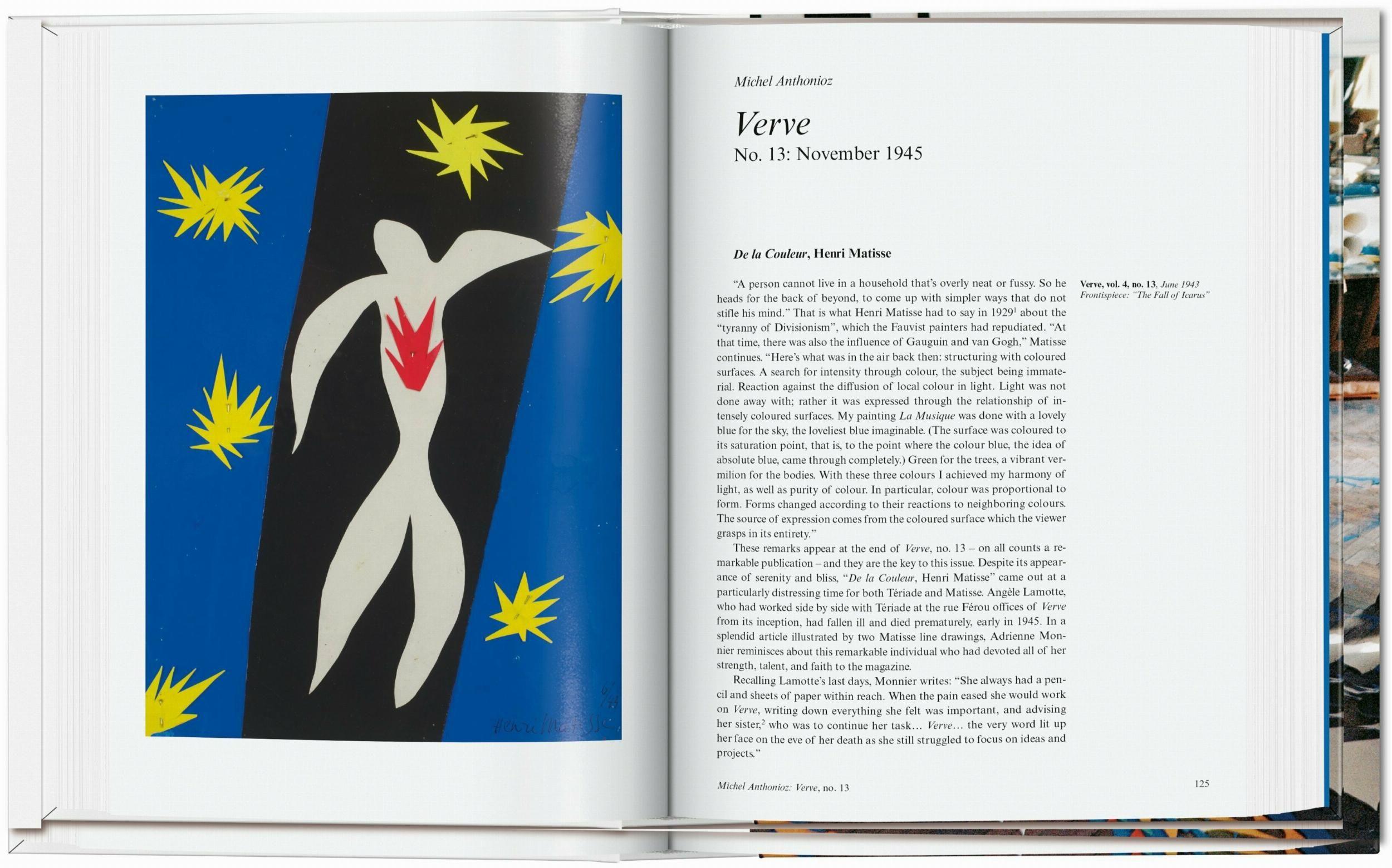 Beispielinhalt (Bild) Henri Matisse. Cut-Outs. Zeichnen mit der Schere. 40th Ed.