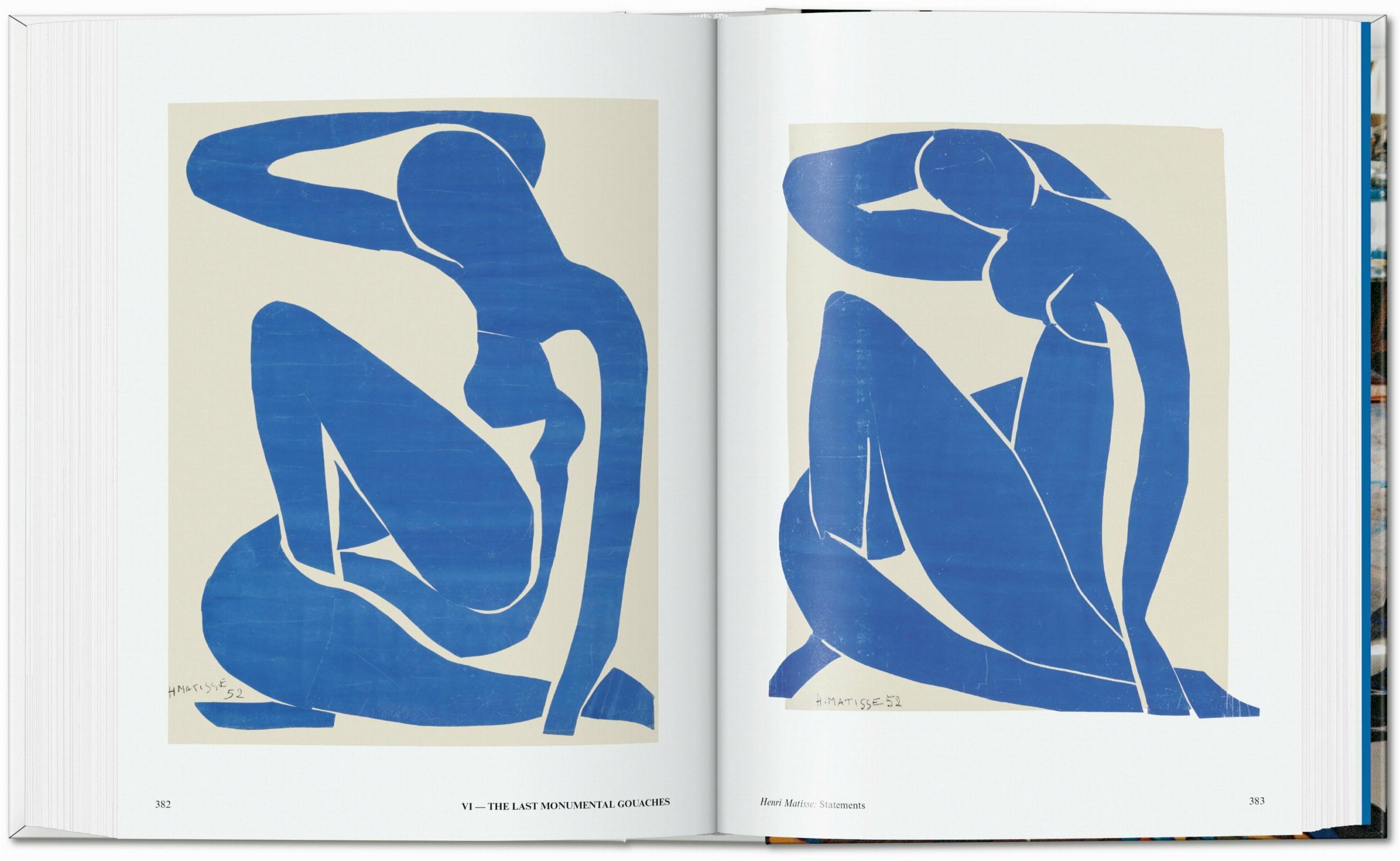 Beispielinhalt (Bild) Henri Matisse. Cut-Outs. Zeichnen mit der Schere. 40th Ed.