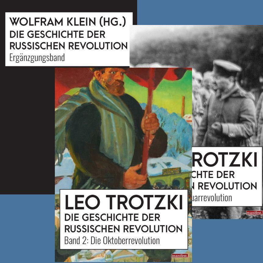 Vorderes Coverbild Die Geschichte der Russischen Revolution