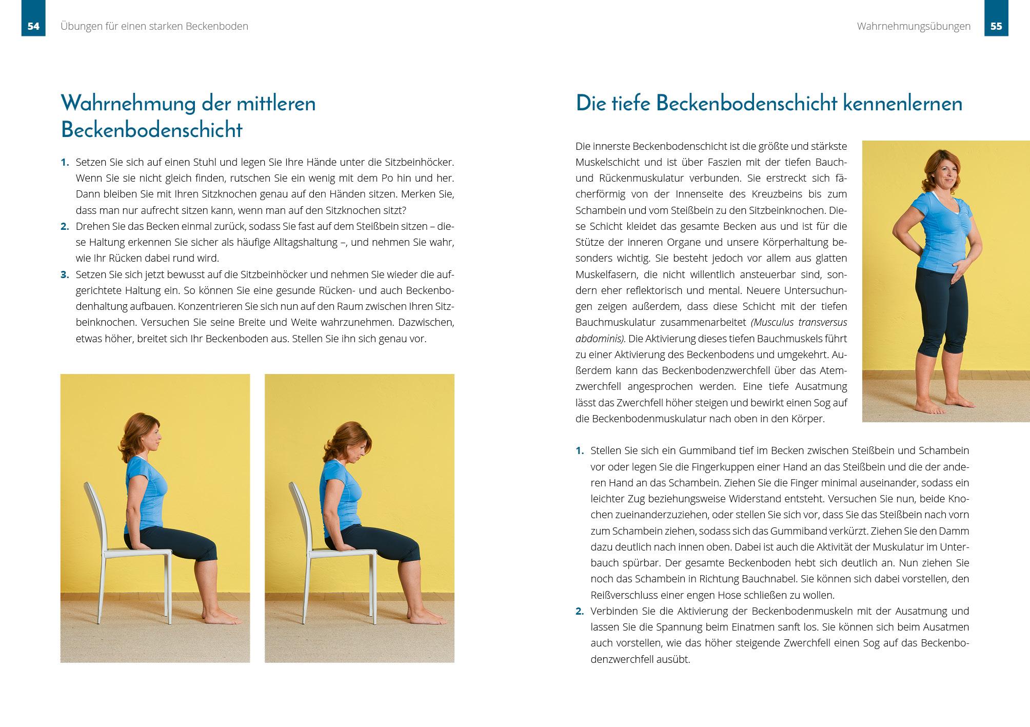 Beispielinhalt (Bild) Starker Beckenboden