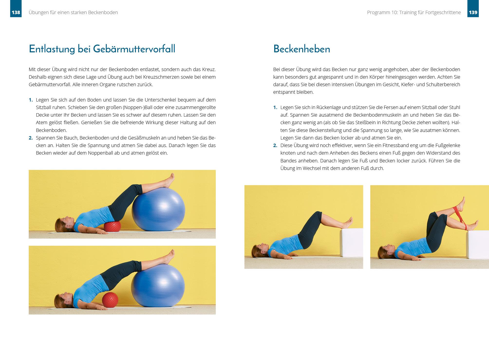 Beispielinhalt (Bild) Starker Beckenboden