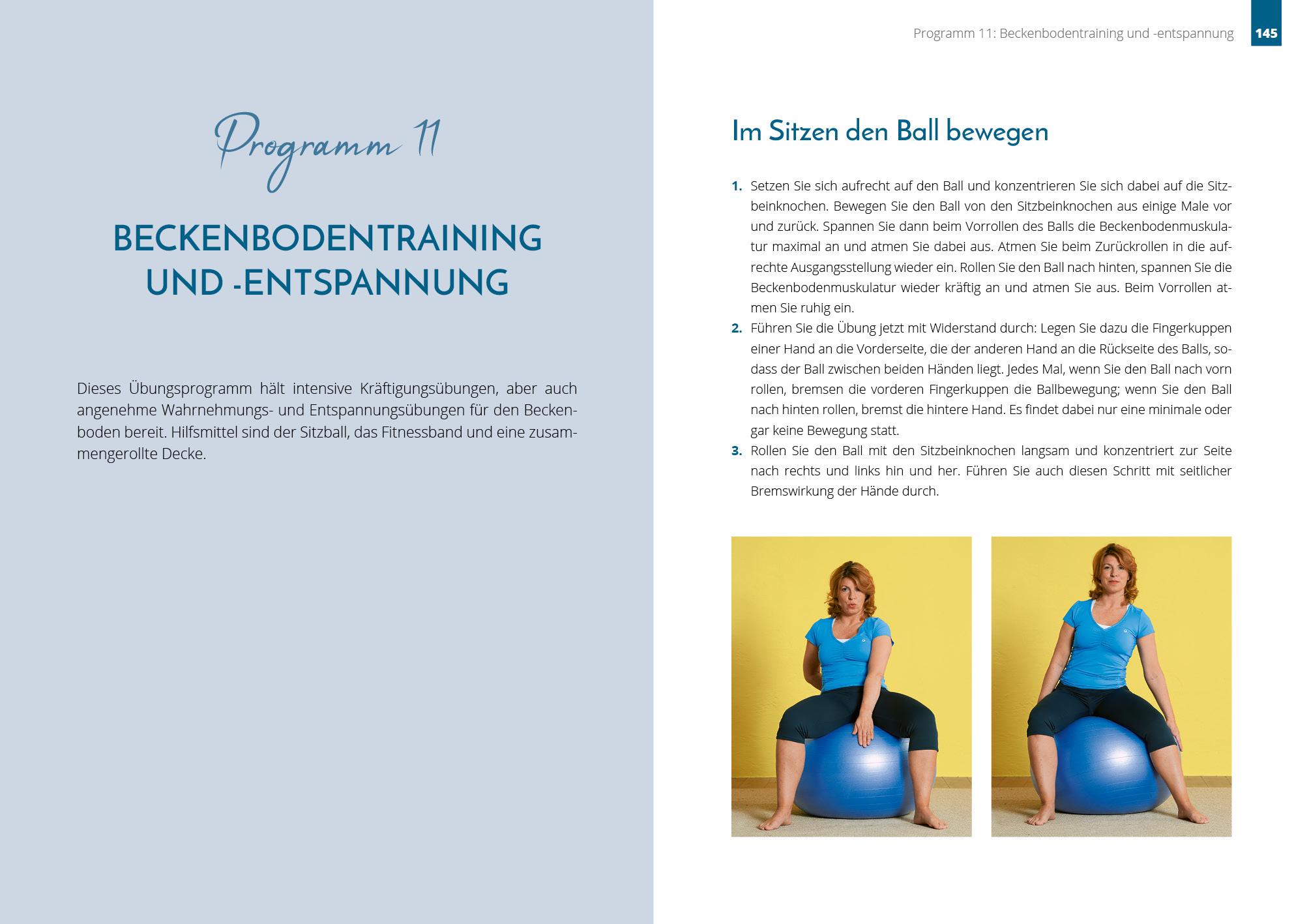 Beispielinhalt (Bild) Starker Beckenboden