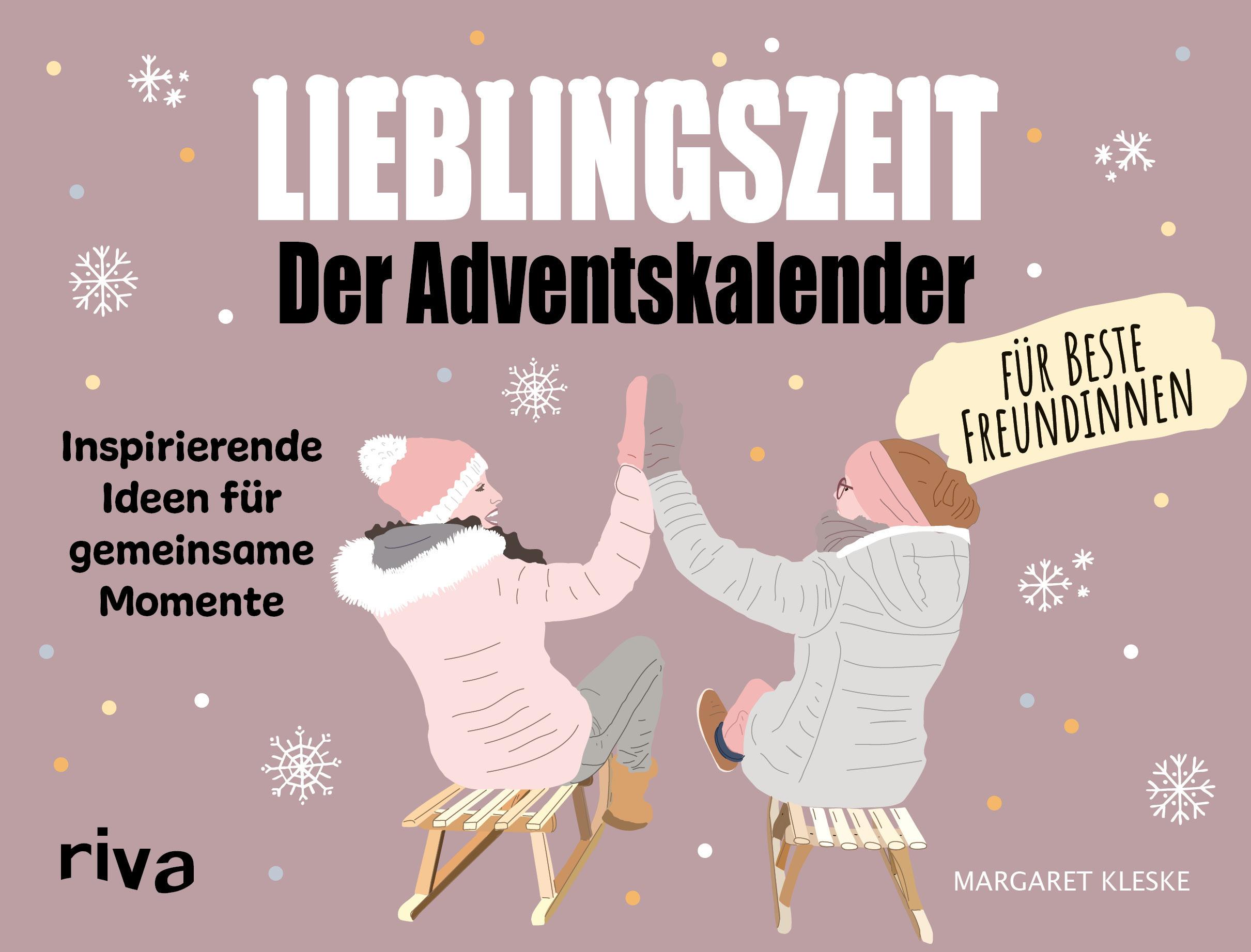 Vorderes Coverbild Lieblingszeit - Der Adventskalender für beste Freundinnen