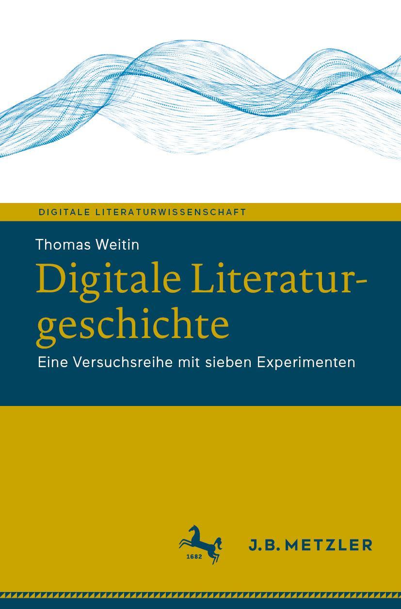 Vorderes Coverbild Digitale Literaturgeschichte