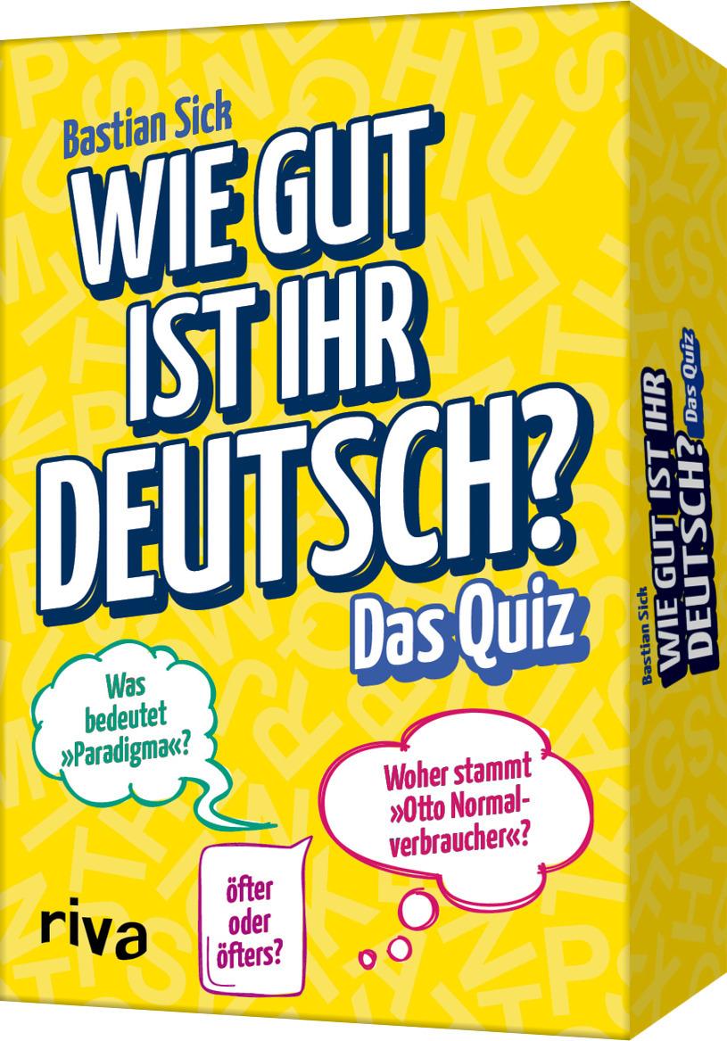 Vorderes Coverbild Wie gut ist Ihr Deutsch? - Das Quiz