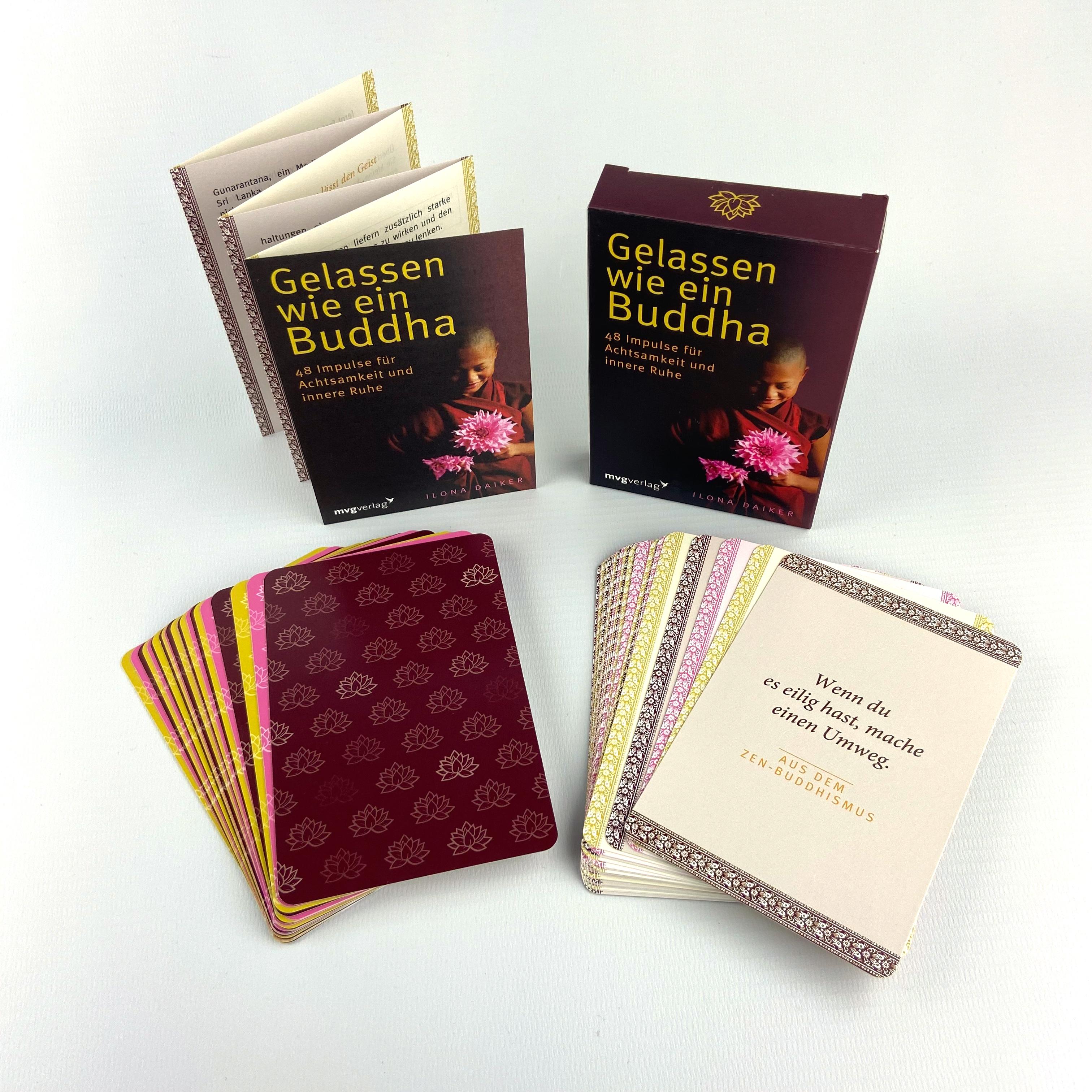 Beispielinhalt (Bild) Gelassen wie ein Buddha