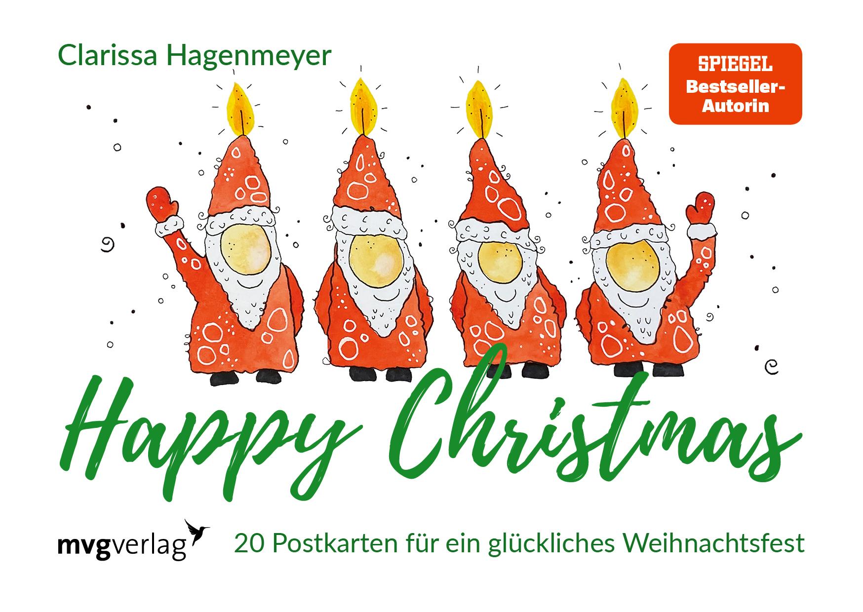 Vorderes Coverbild Happy Christmas: Postkarten